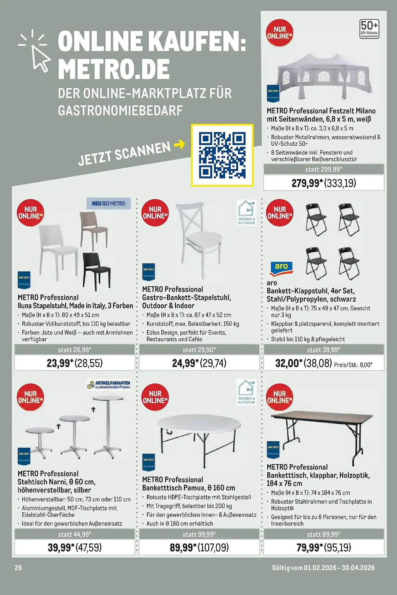 METRO Prospekt von 8. Februar bis 14. Februar 2026 - Prospekt seite 26
