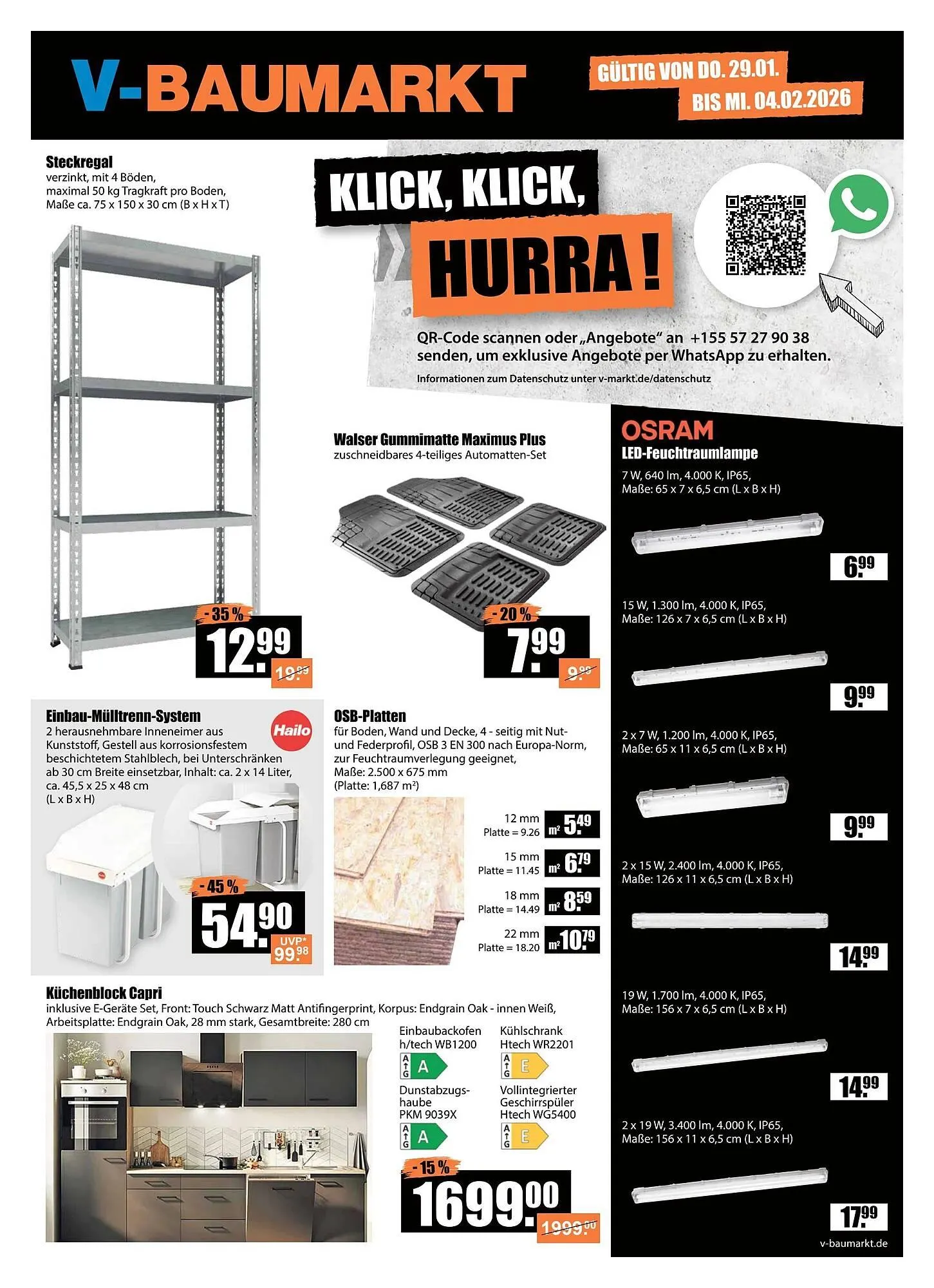 V Baumarkt Prospekt - 1