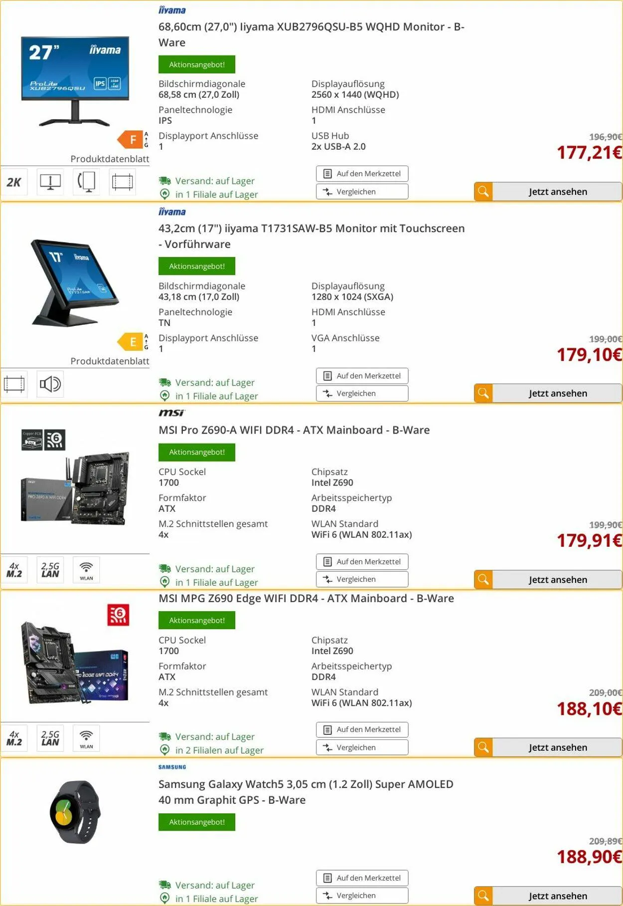 ARLT Computer Aktueller Prospekt von 31. März bis 6. April 2025 - Prospekt seite 20