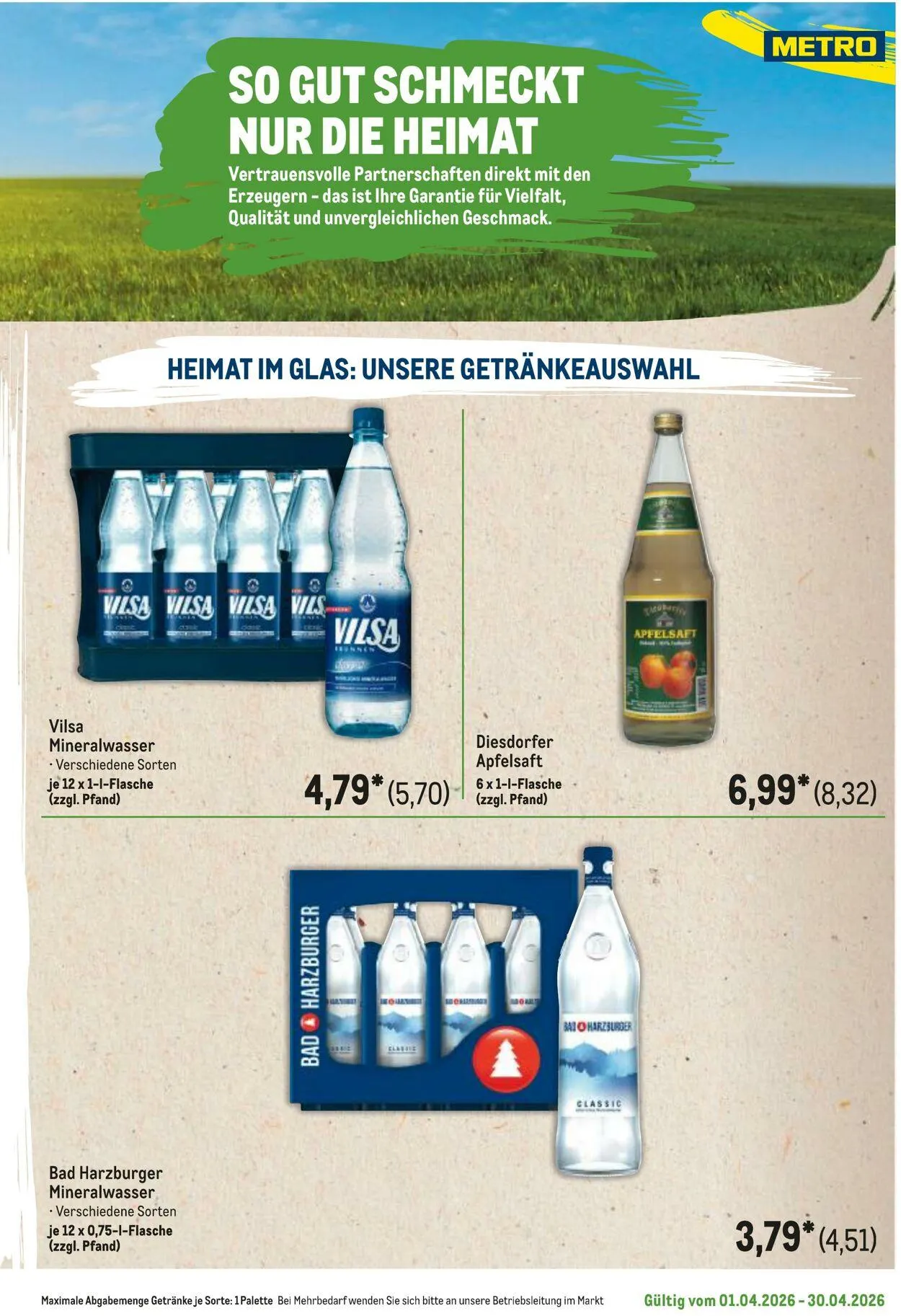 Metro Aktueller Prospekt von 1. April bis 30. April 2026 - Prospekt seite 3