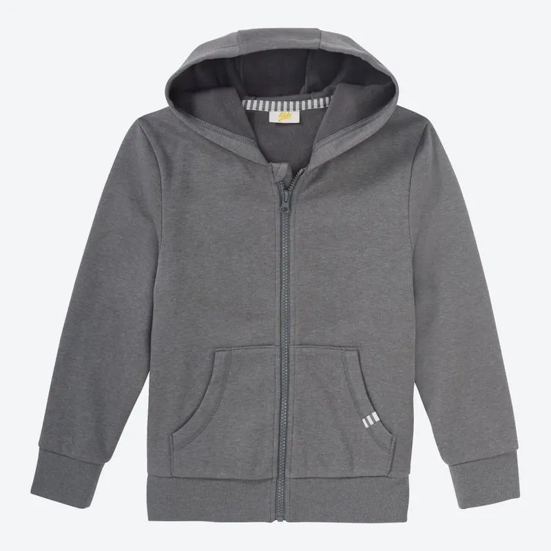 Unisex-Kinder-Sweatjacke mit Kapuze
