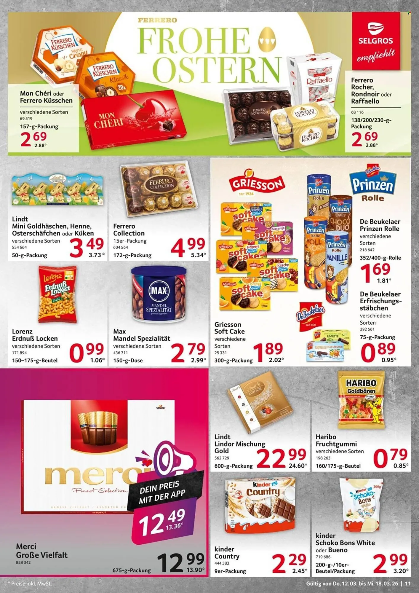 Selgros Prospekt von 12. März bis 18. März 2026 - Prospekt seite 11