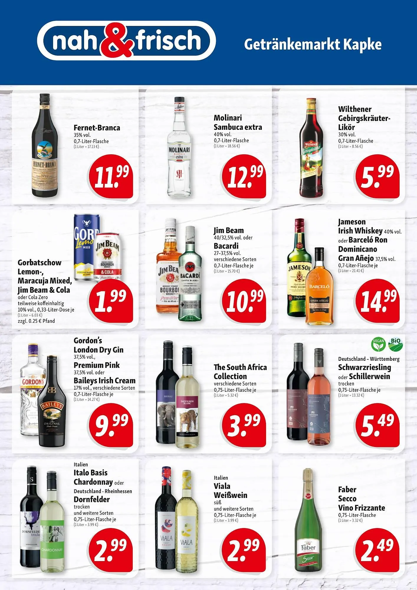 Nah & Frisch Prospekt von 7. April bis 11. April 2026 - Prospekt seite 10