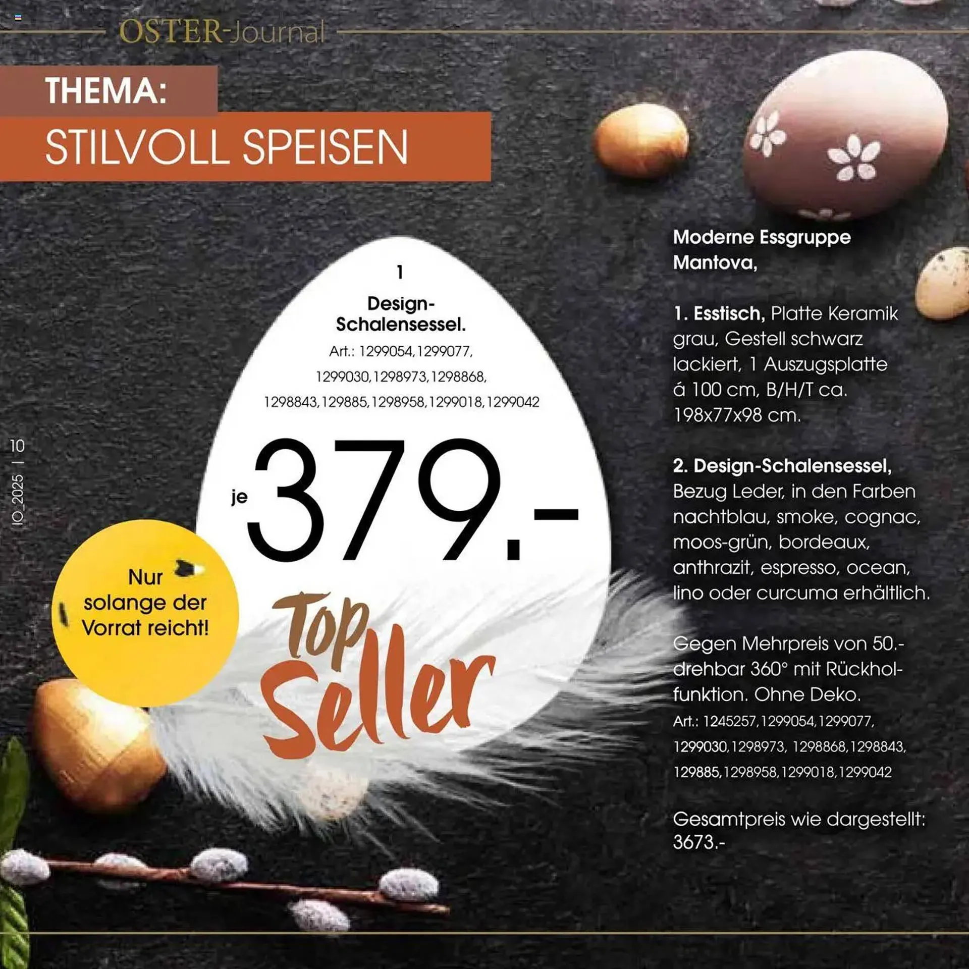 Zurbrüggen Prospekt von 11. April bis 26. April 2025 - Prospekt seite 10