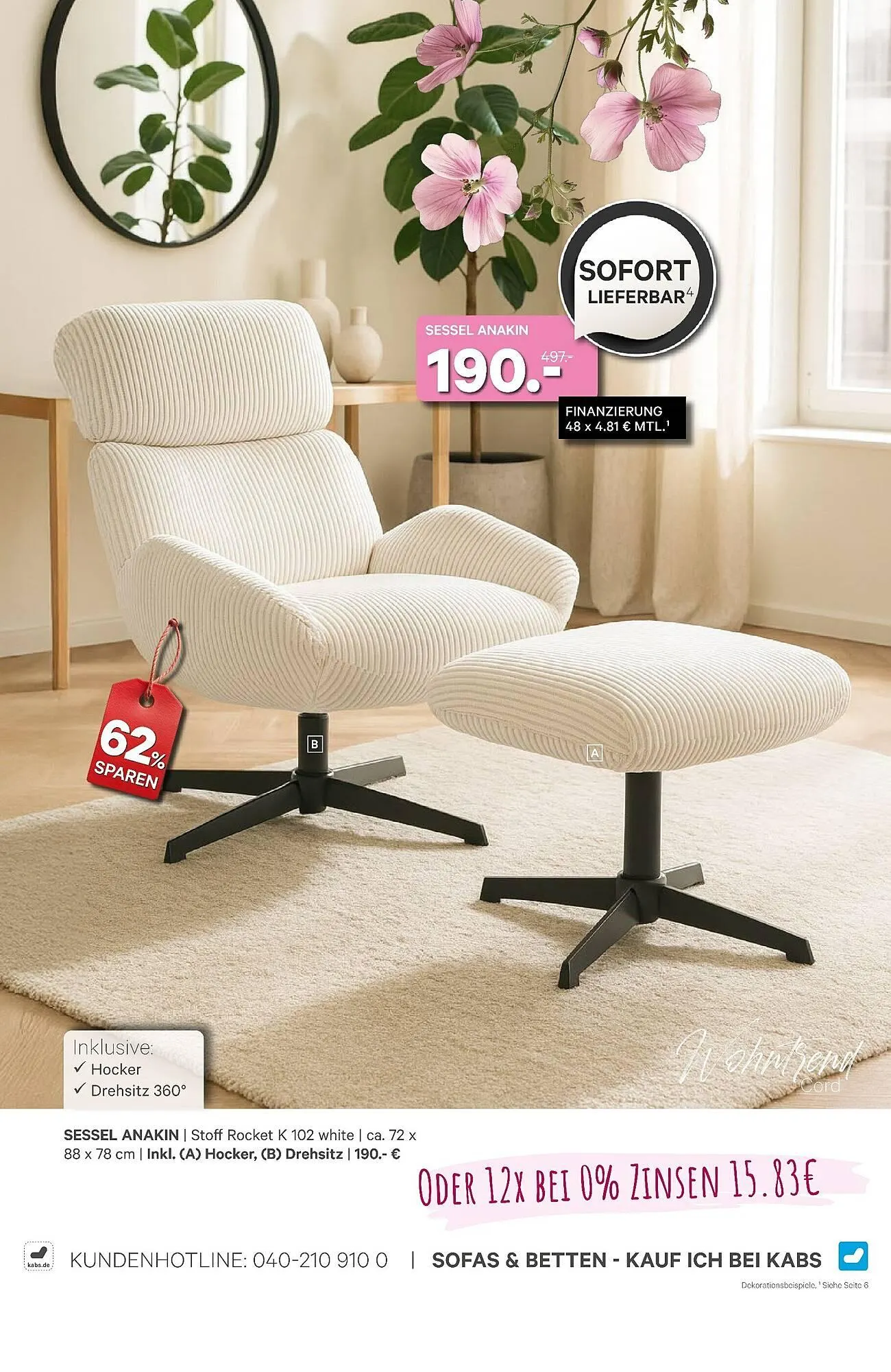 Kabs Polsterwelt Prospekt von 26. März bis 29. April 2026 - Prospekt seite 2