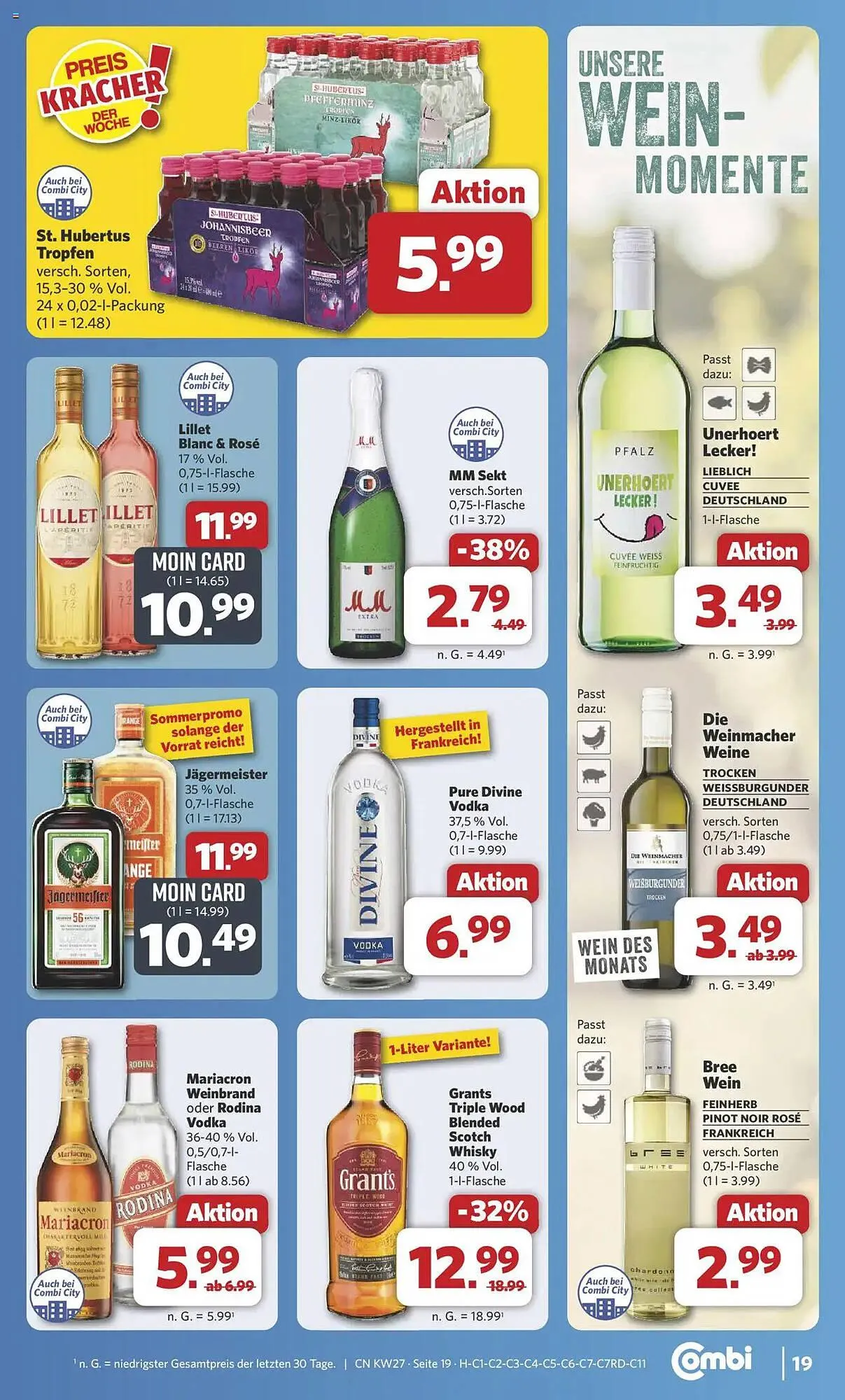 Combi Prospekt von 30. Juni bis 5. Juli 2025 - Prospekt seite 28