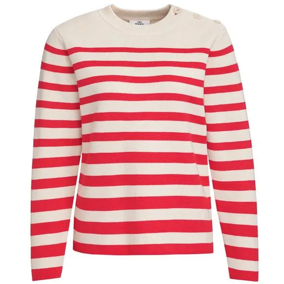 Damen Strickpullover im Streifen-Look