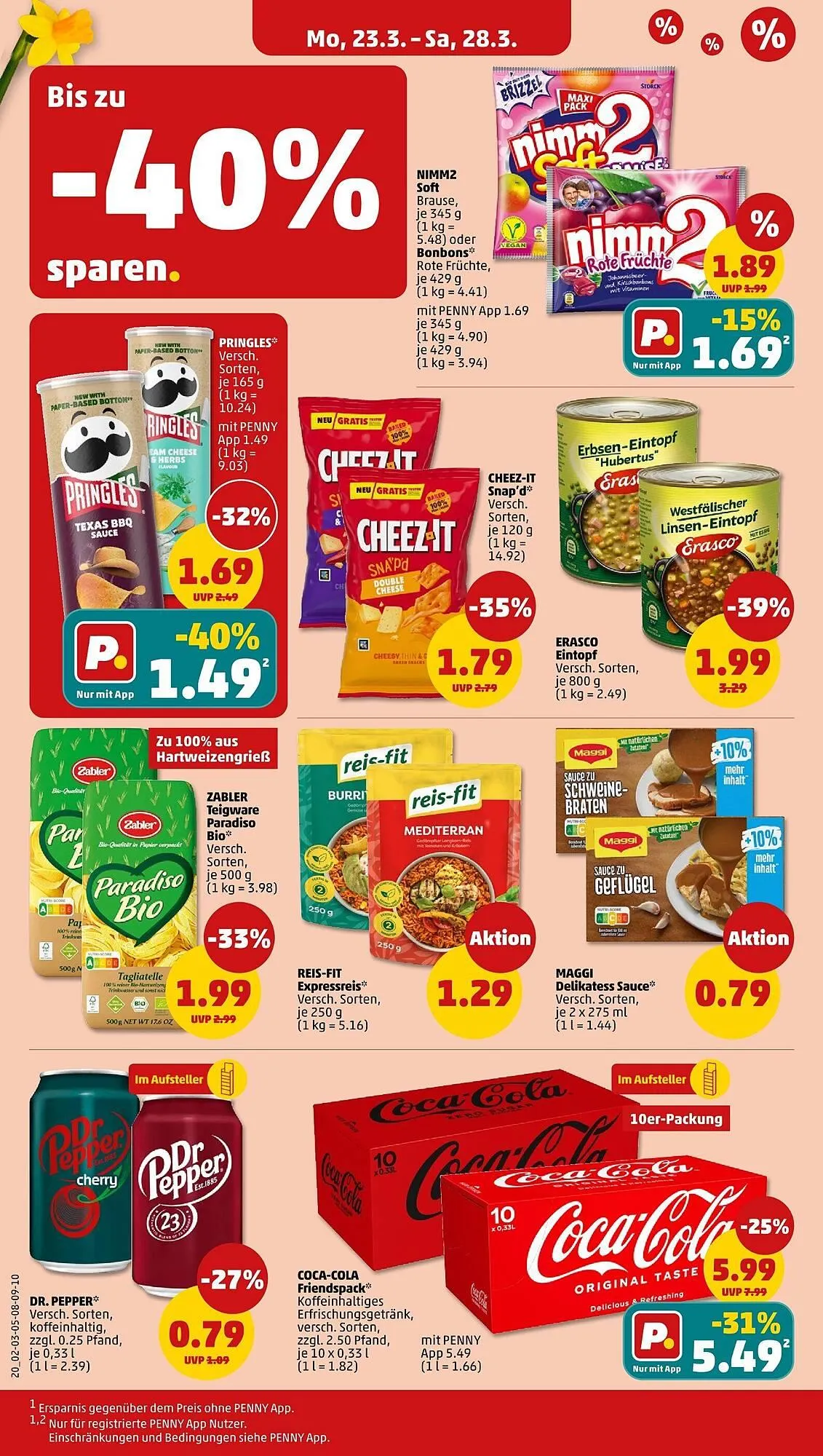 PENNY Prospekt von 23. März bis 29. März 2026 - Prospekt seite 20