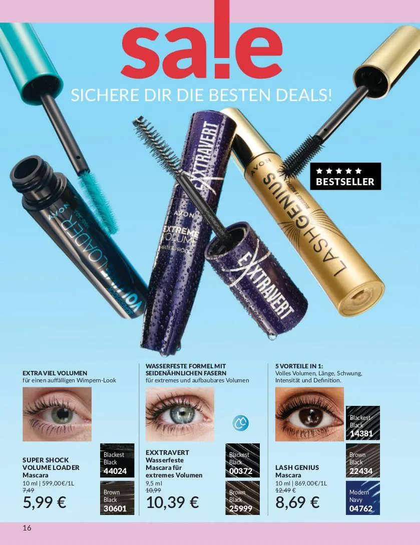 Avon Aktueller Prospekt von 9. Juli bis 23. Juli 2025 - Prospekt seite 16