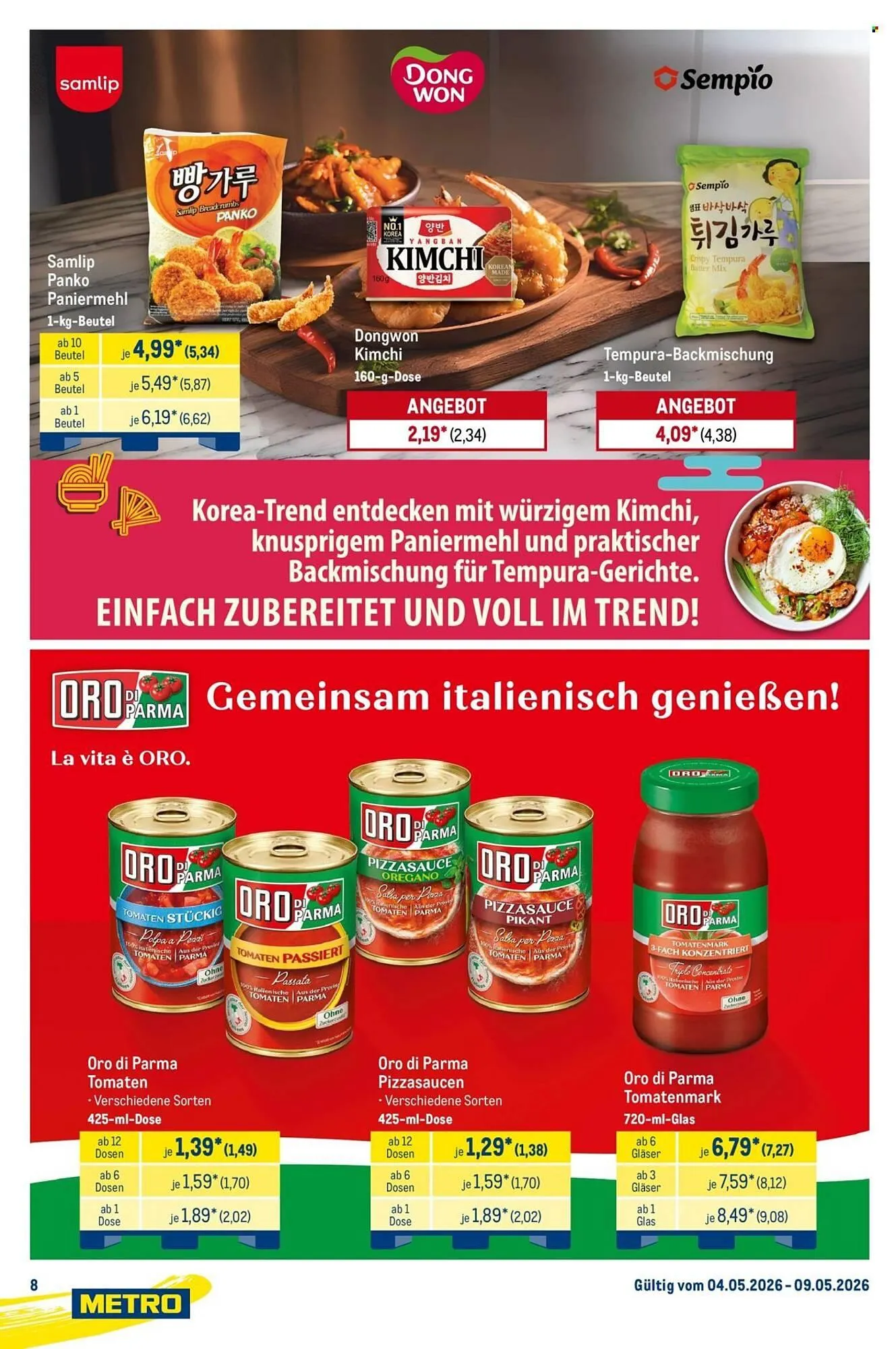 METRO Prospekt von 4. Mai bis 9. Mai 2026 - Prospekt seite 8