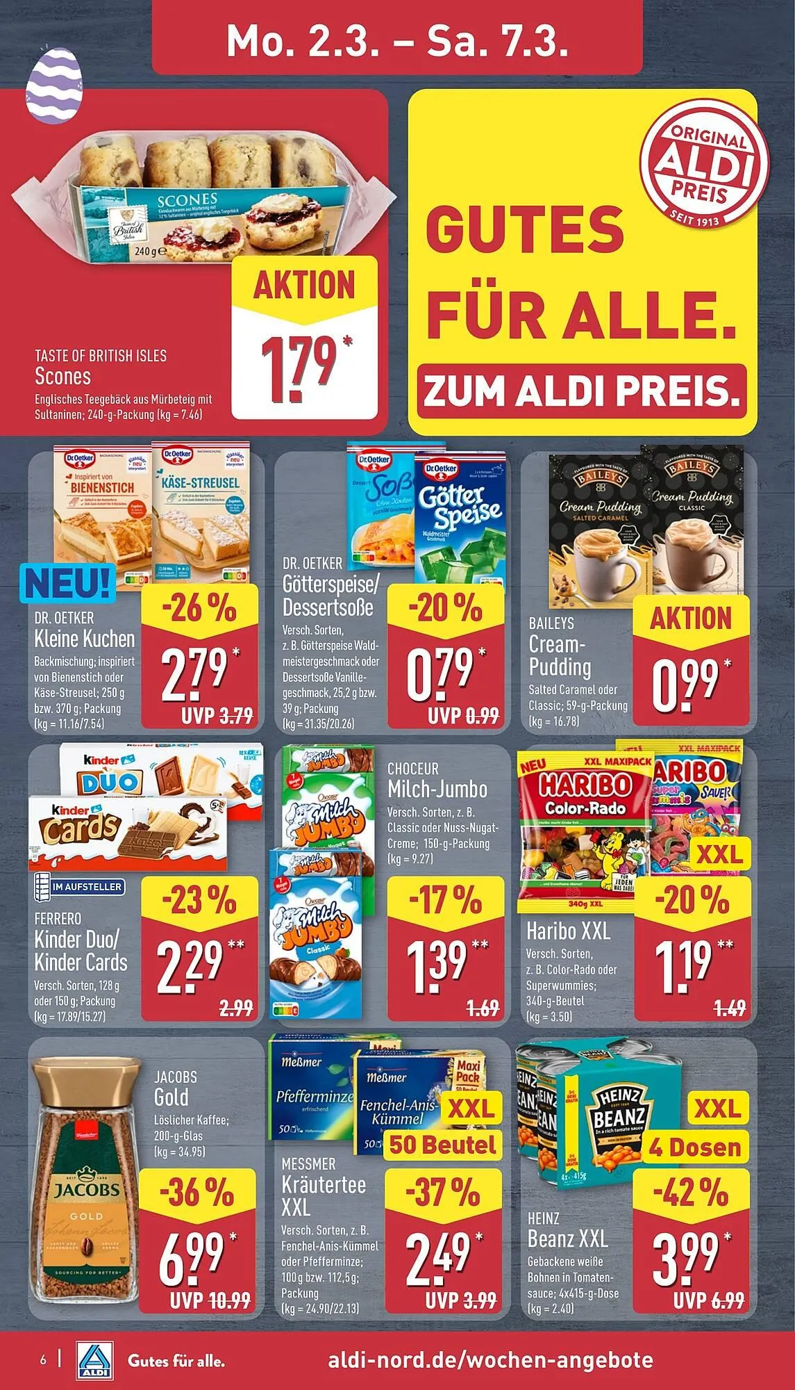 Aldi Nord Prospekt von 2. März bis 7. März 2026 - Prospekt seite 7