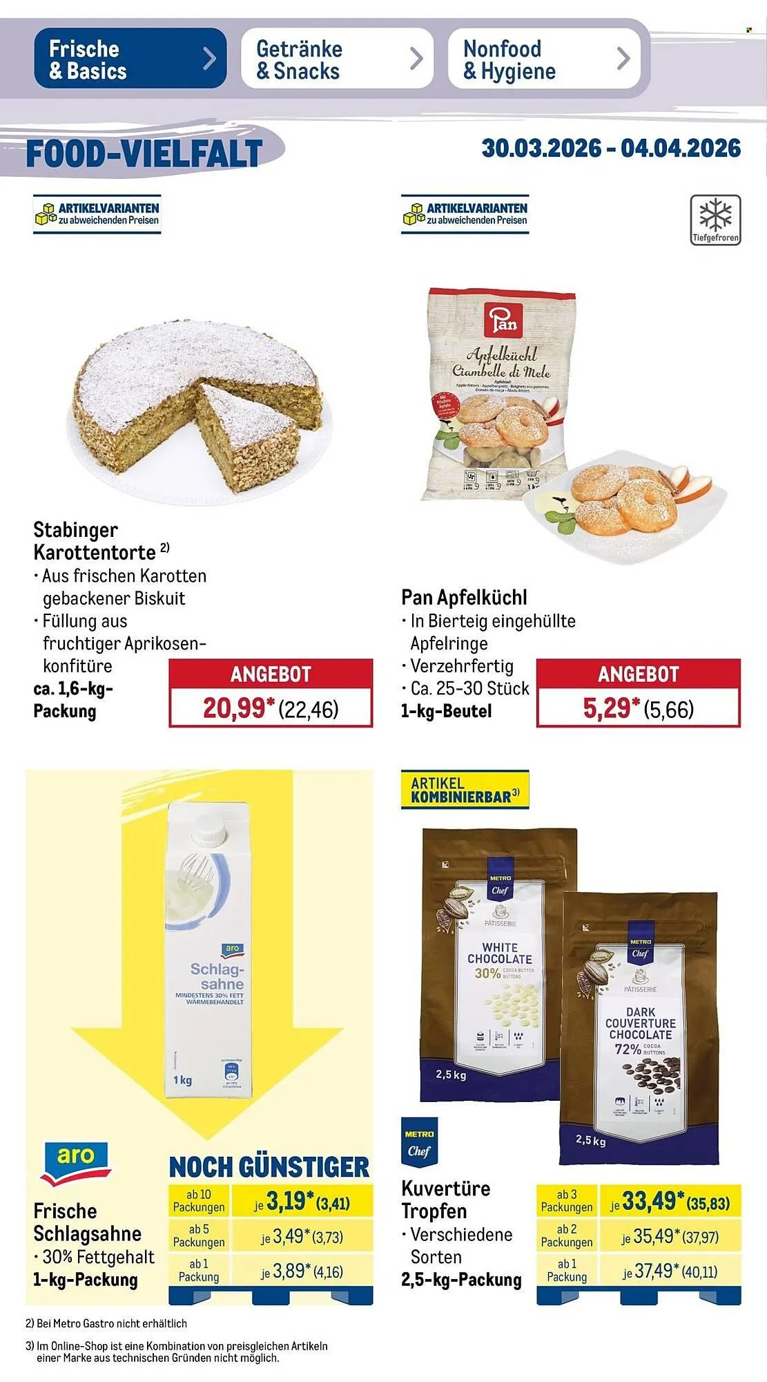 METRO Prospekt von 30. März bis 4. April 2026 - Prospekt seite 22