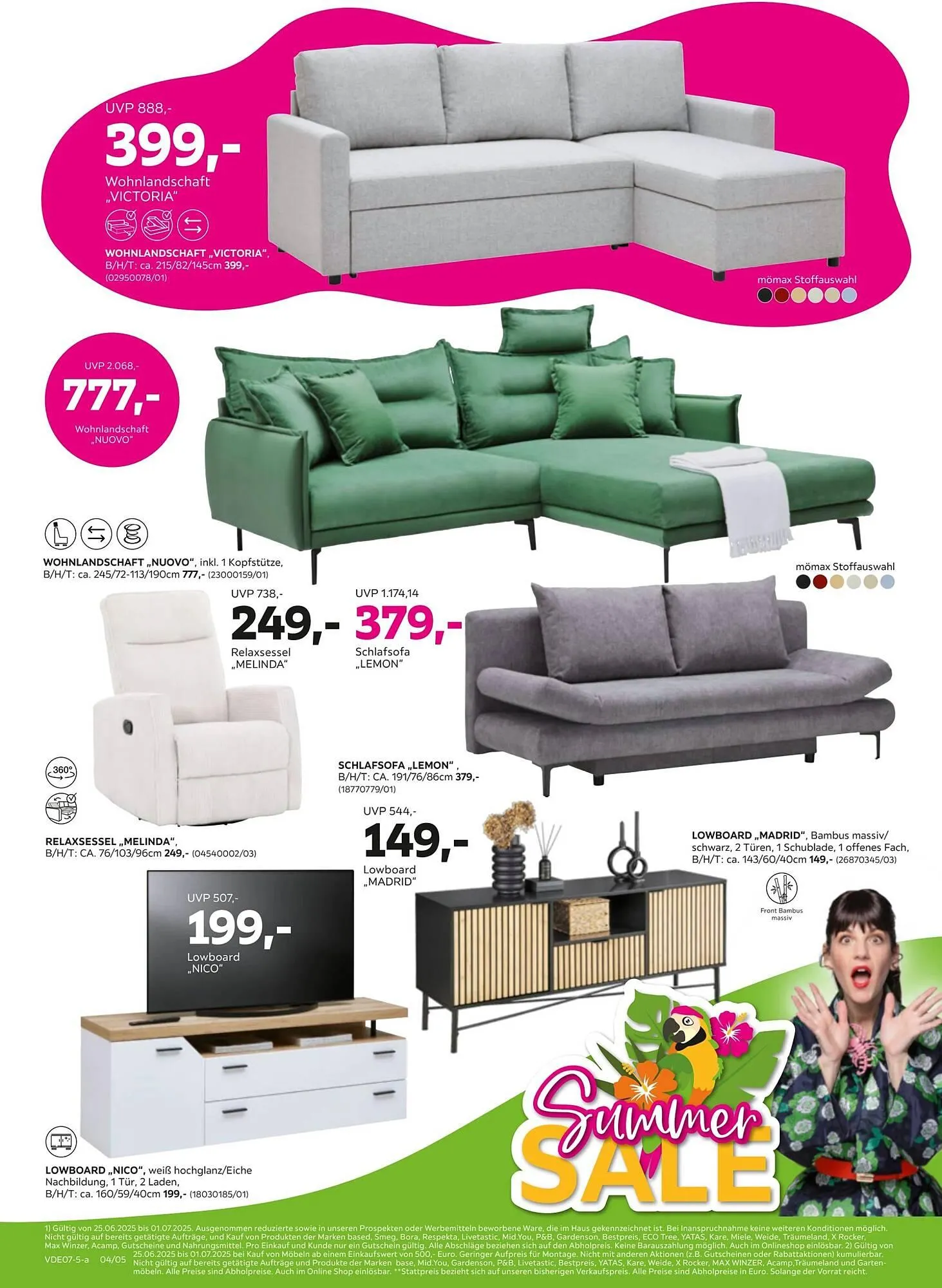 Mömax Prospekt von 23. Juni bis 2. Juli 2025 - Prospekt seite 4