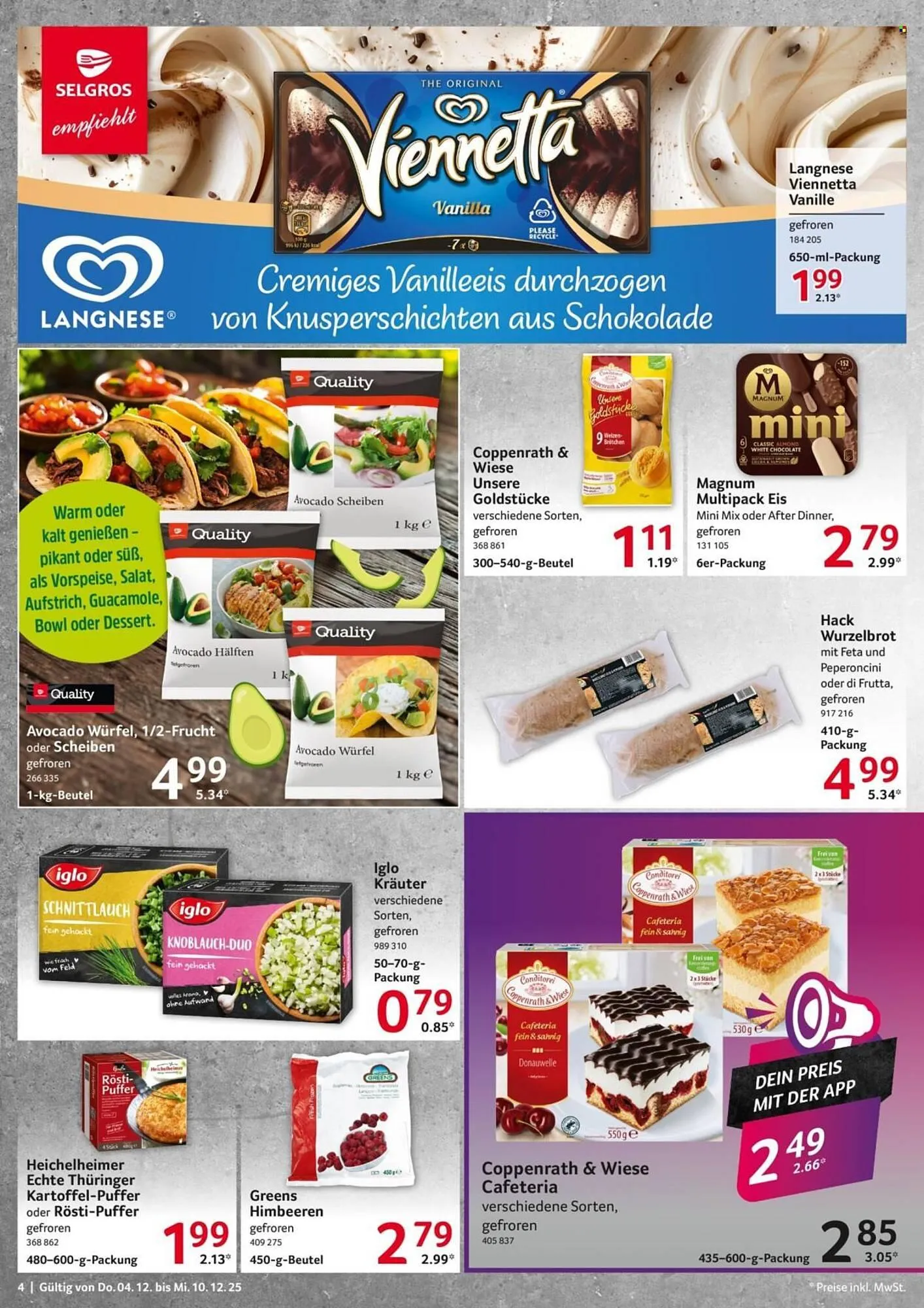 Selgros Prospekt von 4. Dezember bis 10. Dezember 2025 - Prospekt seite 4