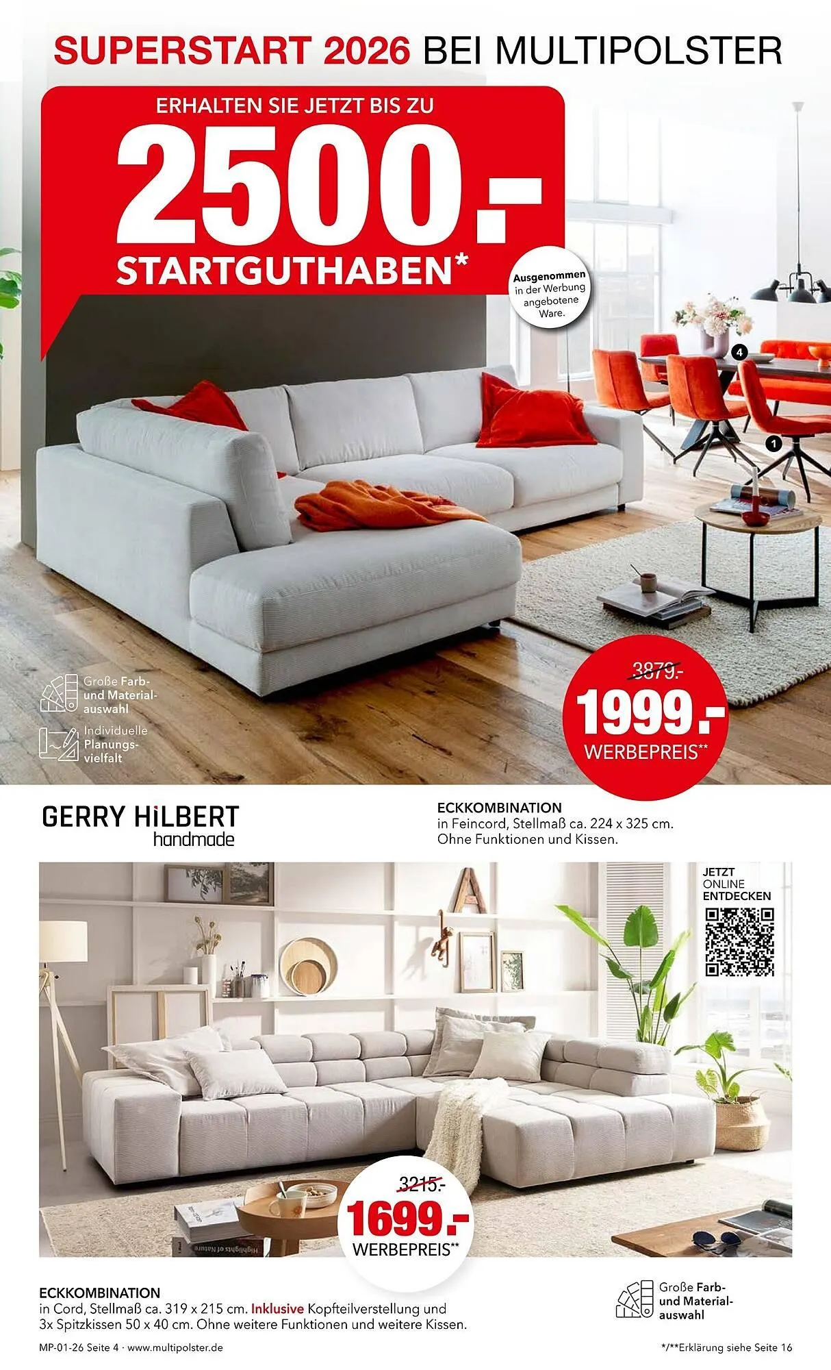 Multipolster Prospekt von 12. Januar bis 31. Januar 2026 - Prospekt seite 4