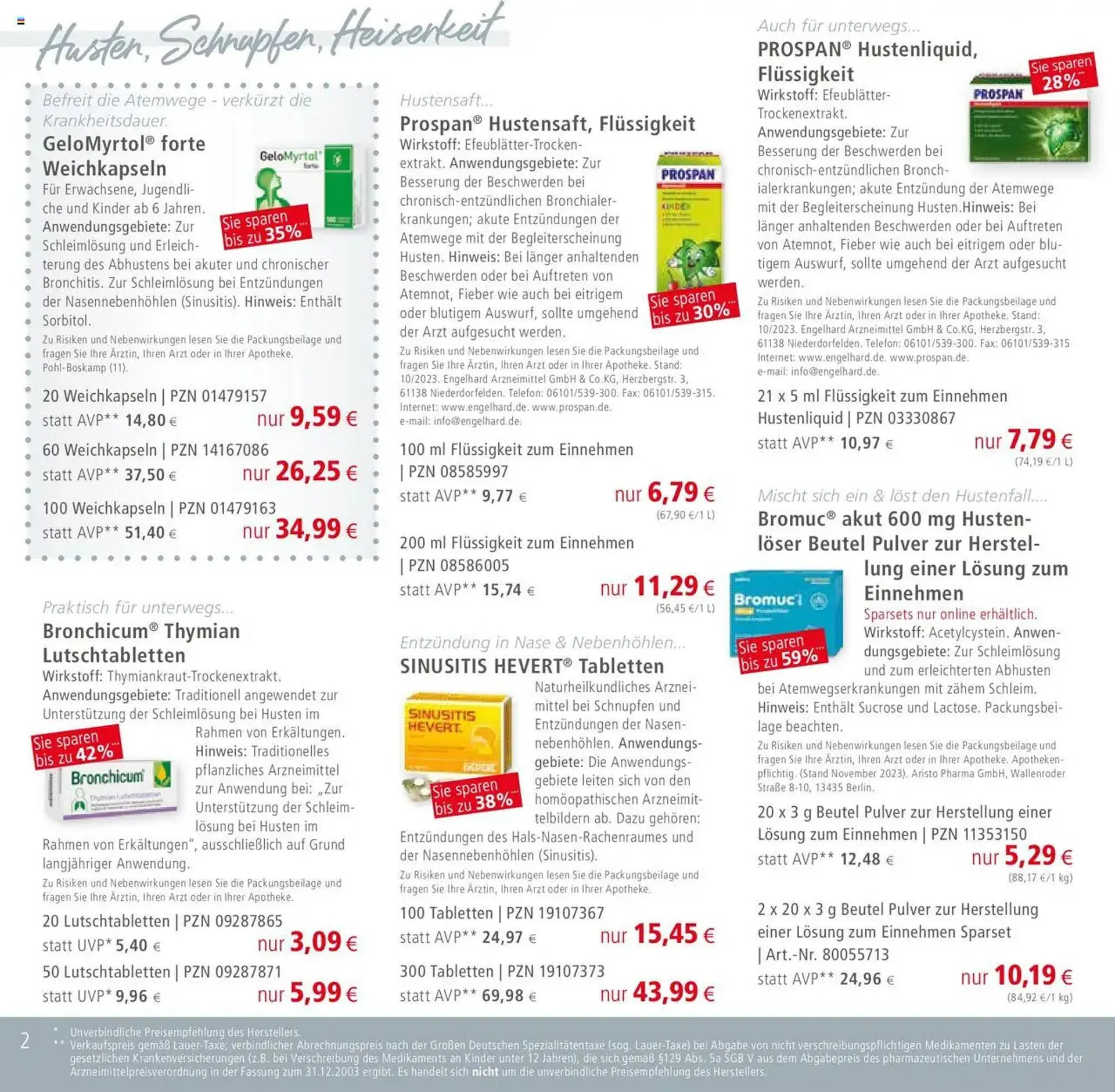 Apotal Prospekt von 13. März bis 15. April 2025 - Prospekt seite 2