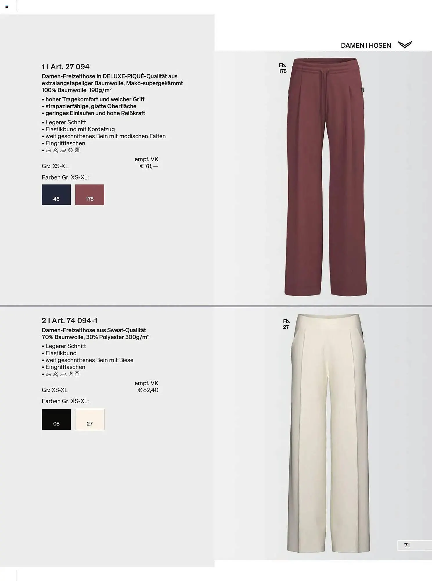 Trigema Prospekt von 1. Februar bis 31. August 2026 - Prospekt seite 71