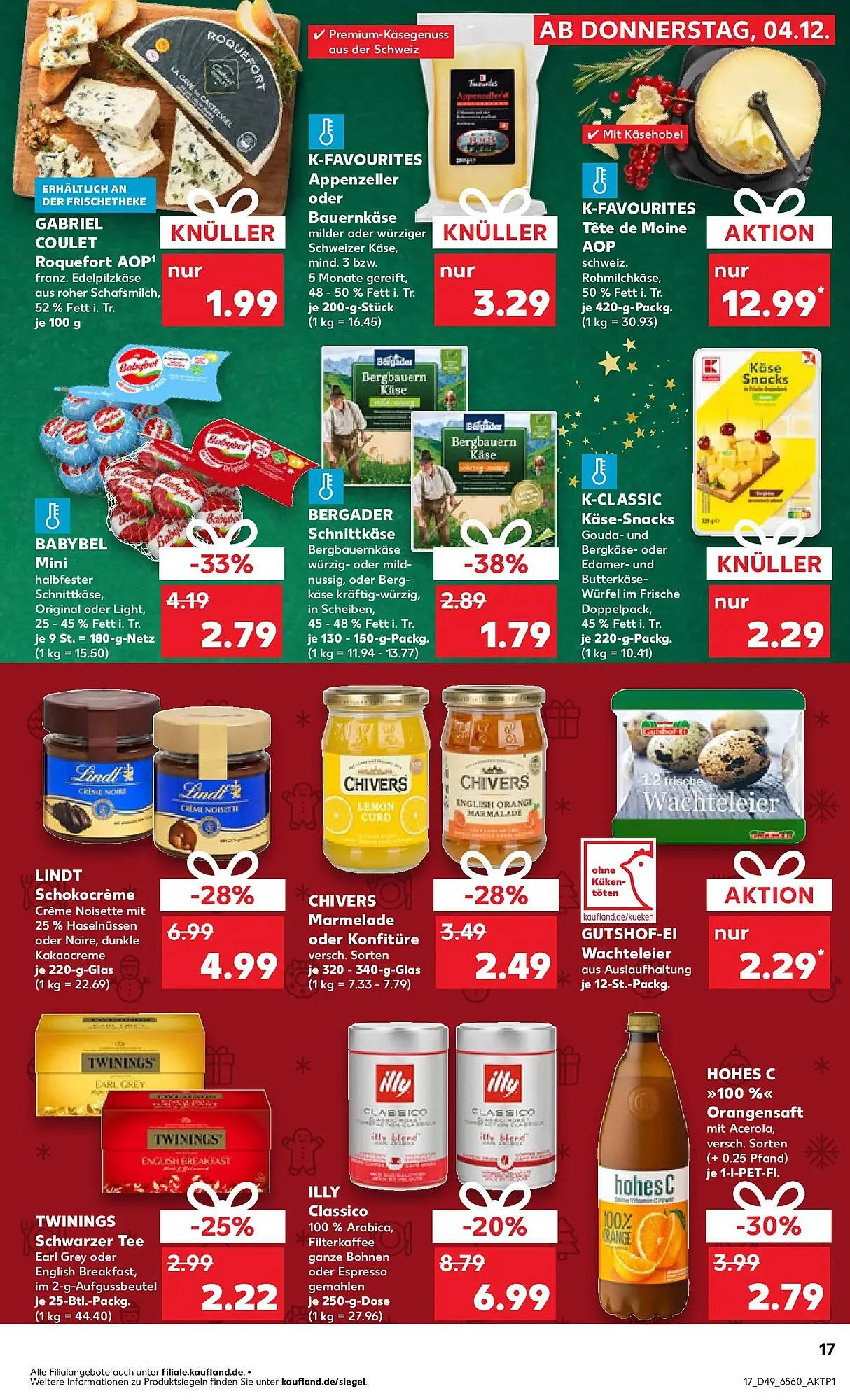 Kaufland Prospekt von 7. Dezember bis 10. Dezember 2025 - Prospekt seite 17