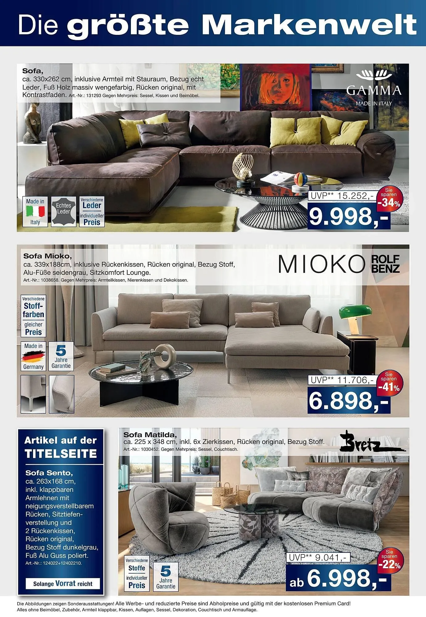 Möbel Inhofer Prospekt von 16. April bis 4. Mai 2025 - Prospekt seite 2