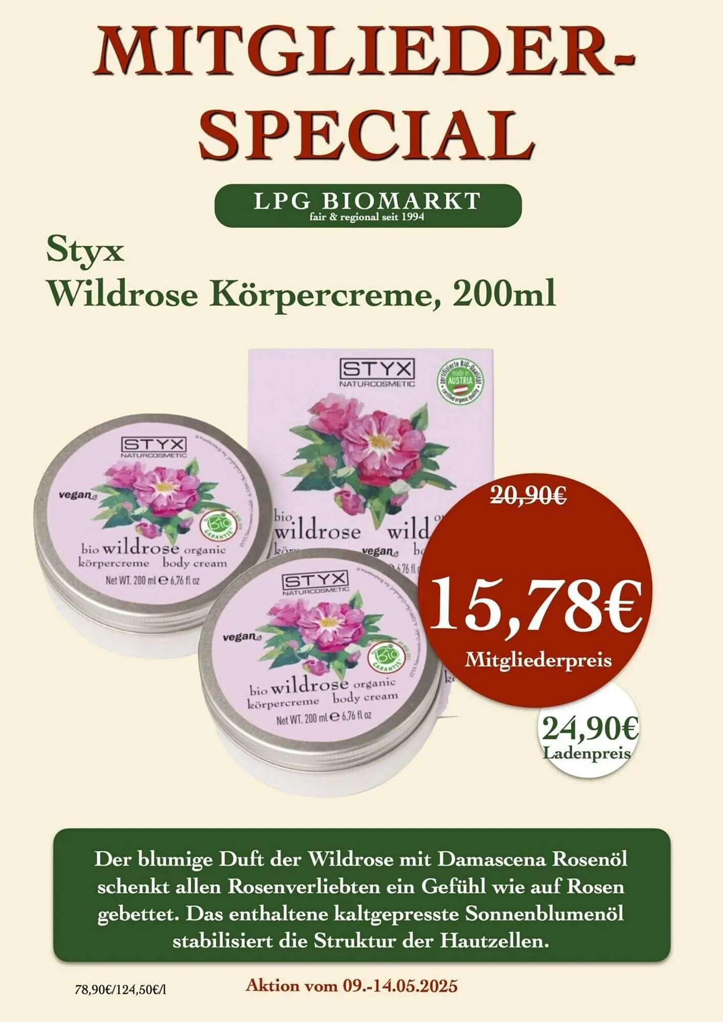 LPG Biomarkt Prospekt von 9. Mai bis 14. Mai 2025 - Prospekt seite 19