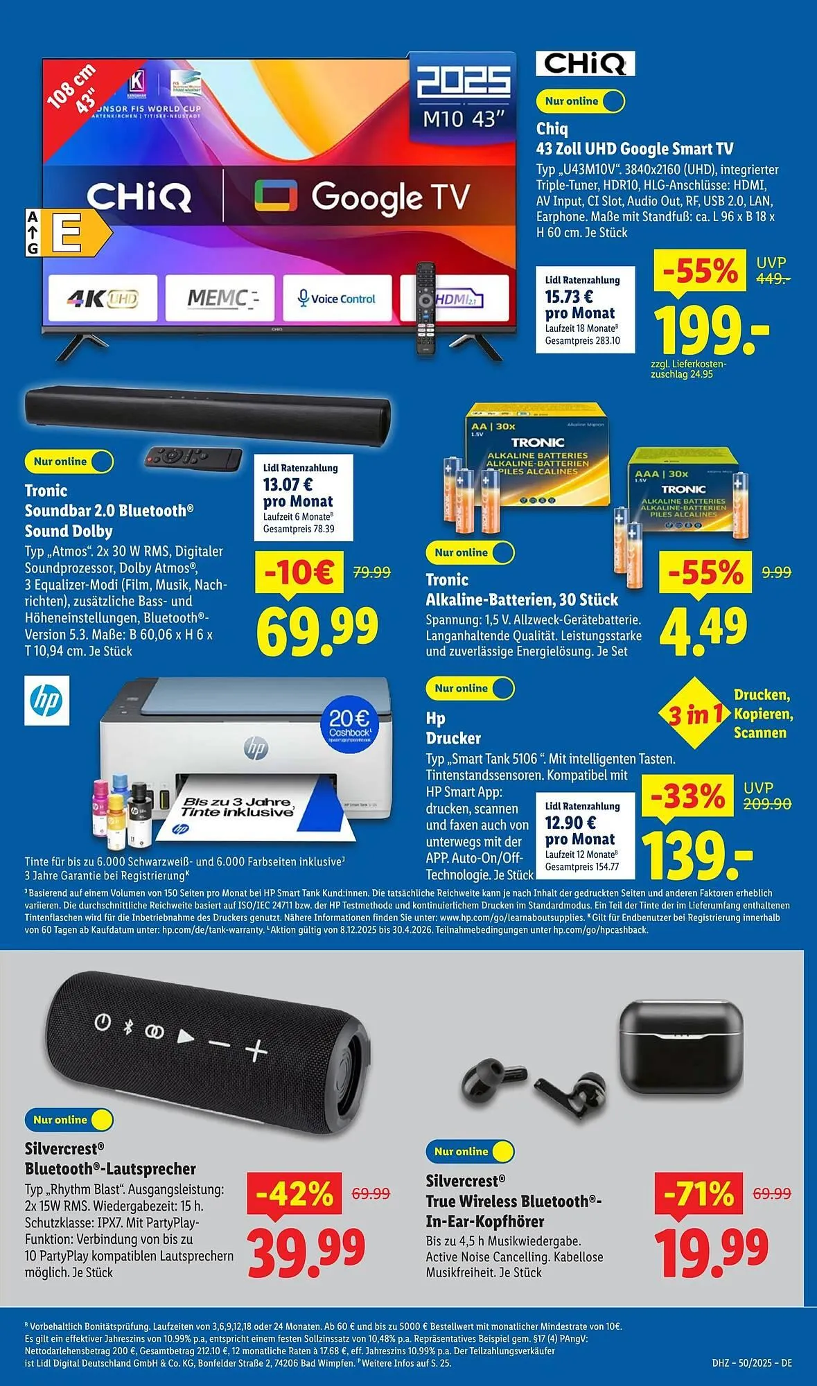 Lidl Prospekt von 8. Dezember bis 13. Dezember 2025 - Prospekt seite 59