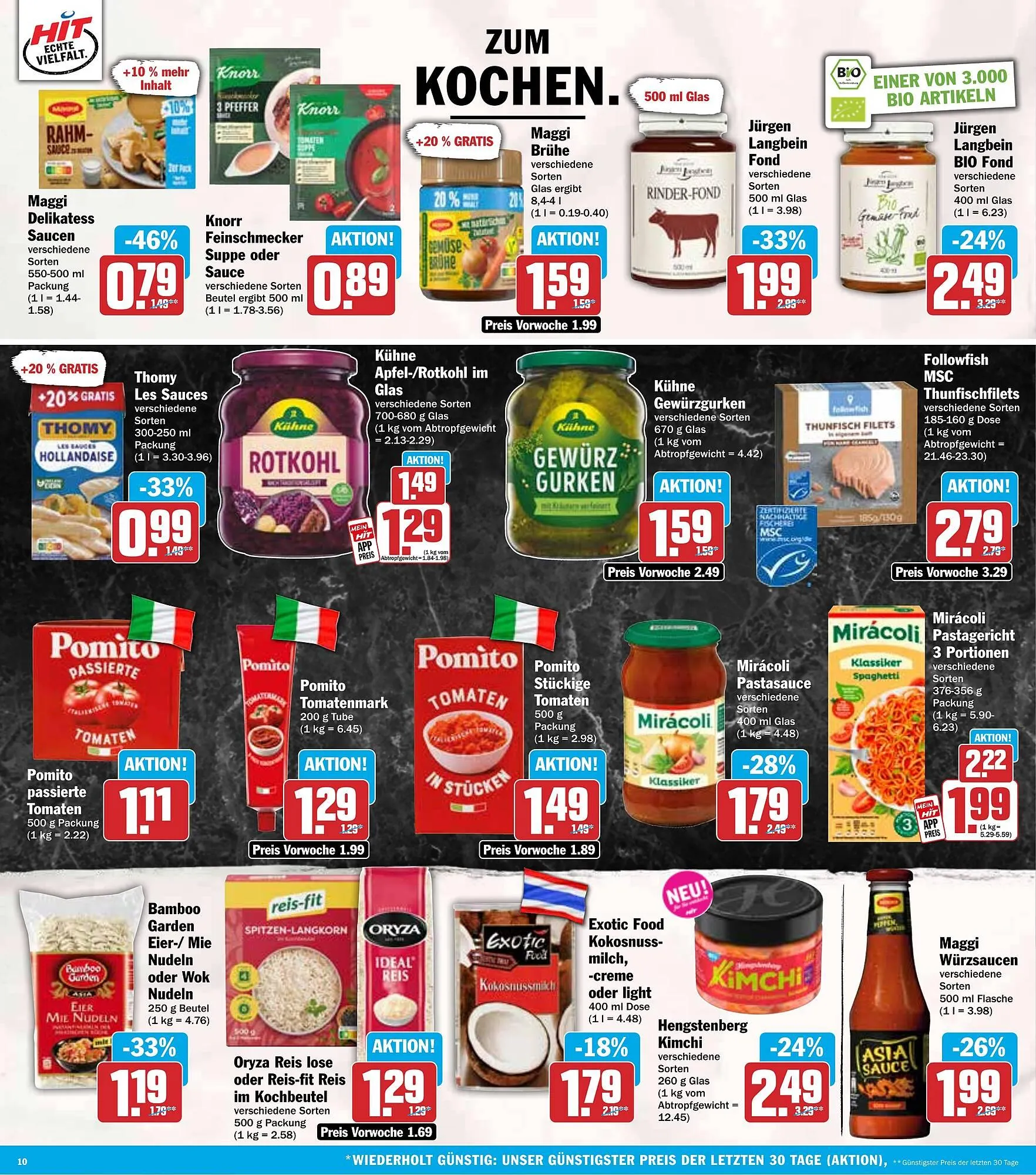 HIT Prospekt von 3. November bis 8. November 2025 - Prospekt seite 10