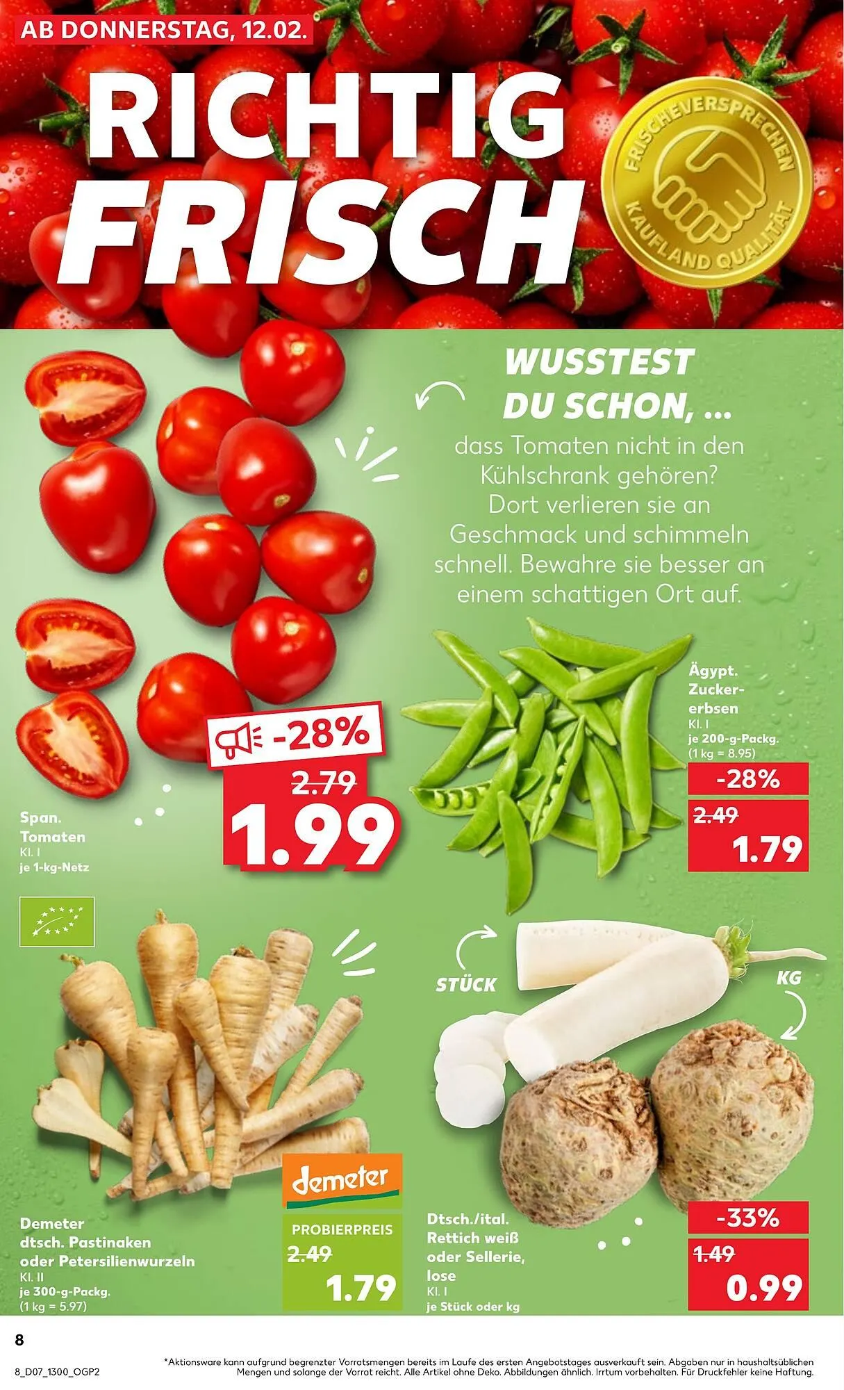 Kaufland Prospekt von 16. Februar bis 18. Februar 2026 - Prospekt seite 8