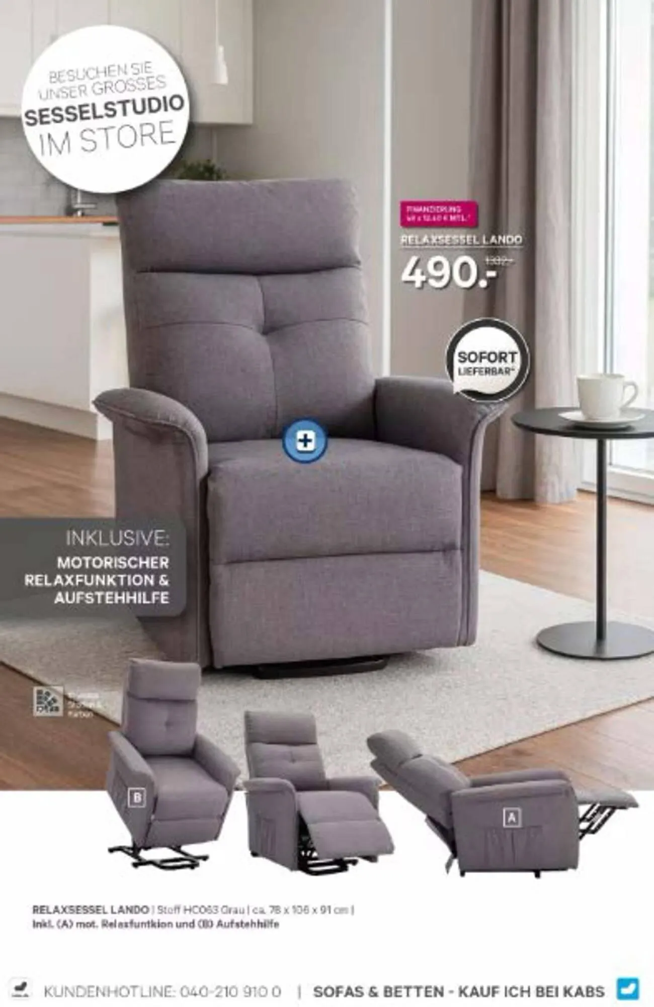 Kabs Polsterwelt Prospekt von 29. Dezember bis 30. Januar 2026 - Prospekt seite 25