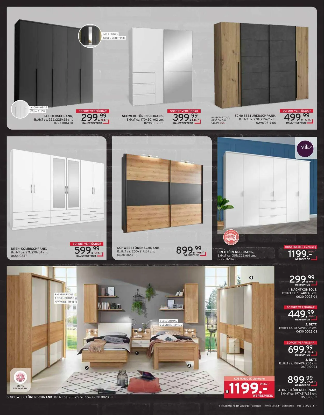 Möbel Heinrich Aktueller Prospekt von 17. November bis 7. Dezember 2025 - Prospekt seite 17