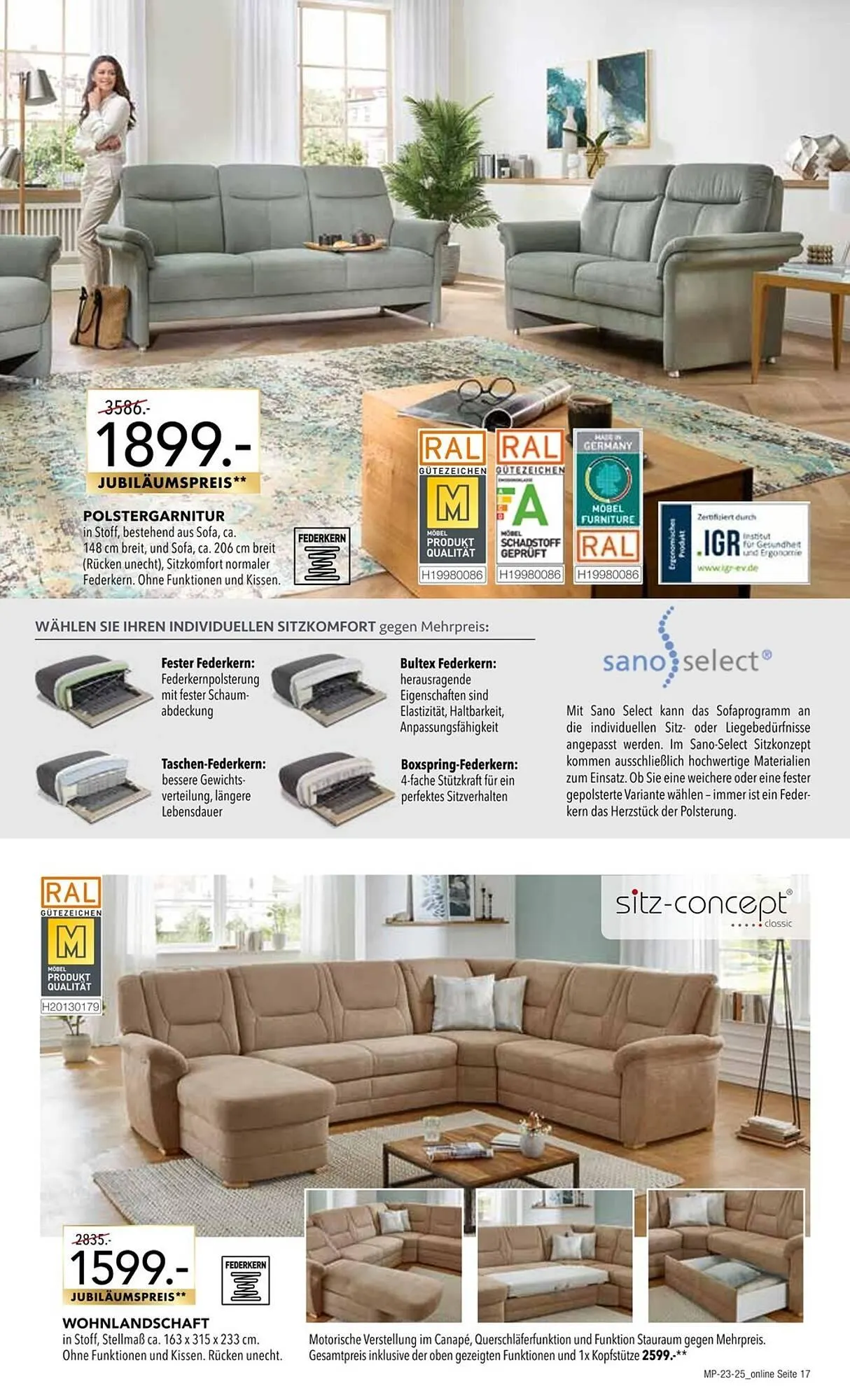 Multipolster Prospekt von 1. Juni bis 28. Juni 2025 - Prospekt seite 17