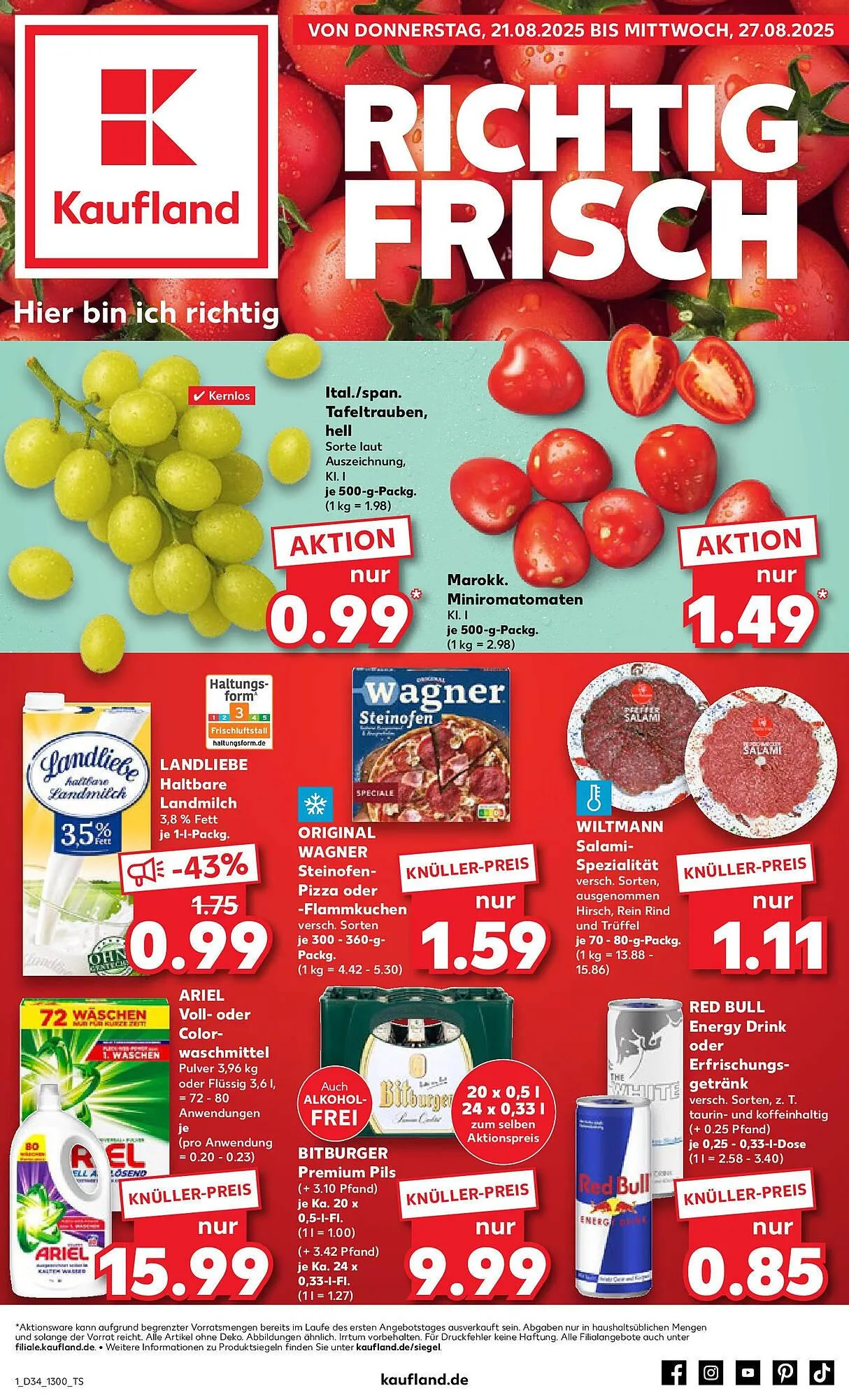 Kaufland Prospekt von 24. August bis 27. August 2025 - Prospekt seite 14