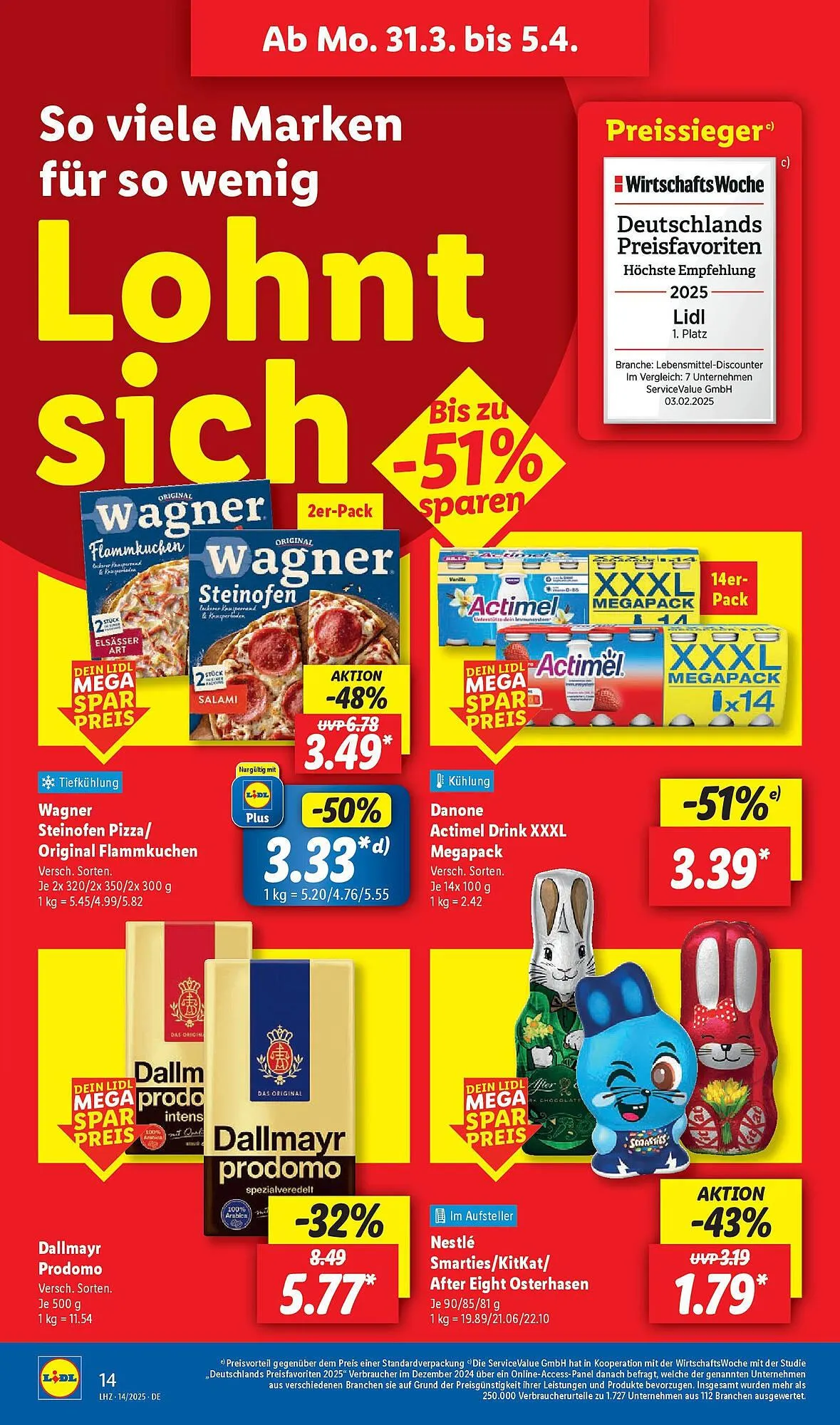 Lidl Prospekt von 31. März bis 5. April 2025 - Prospekt seite 20