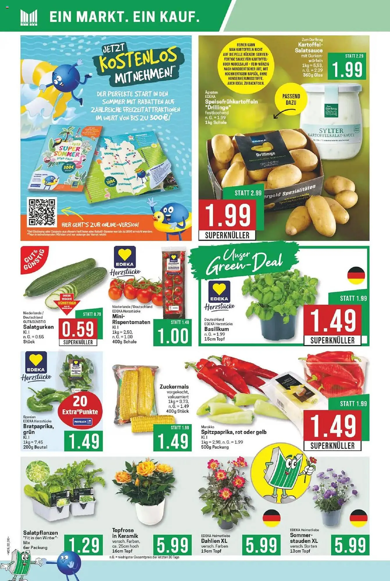 Marktkauf Prospekt von 16. Juni bis 21. Juni 2025 - Prospekt seite 2