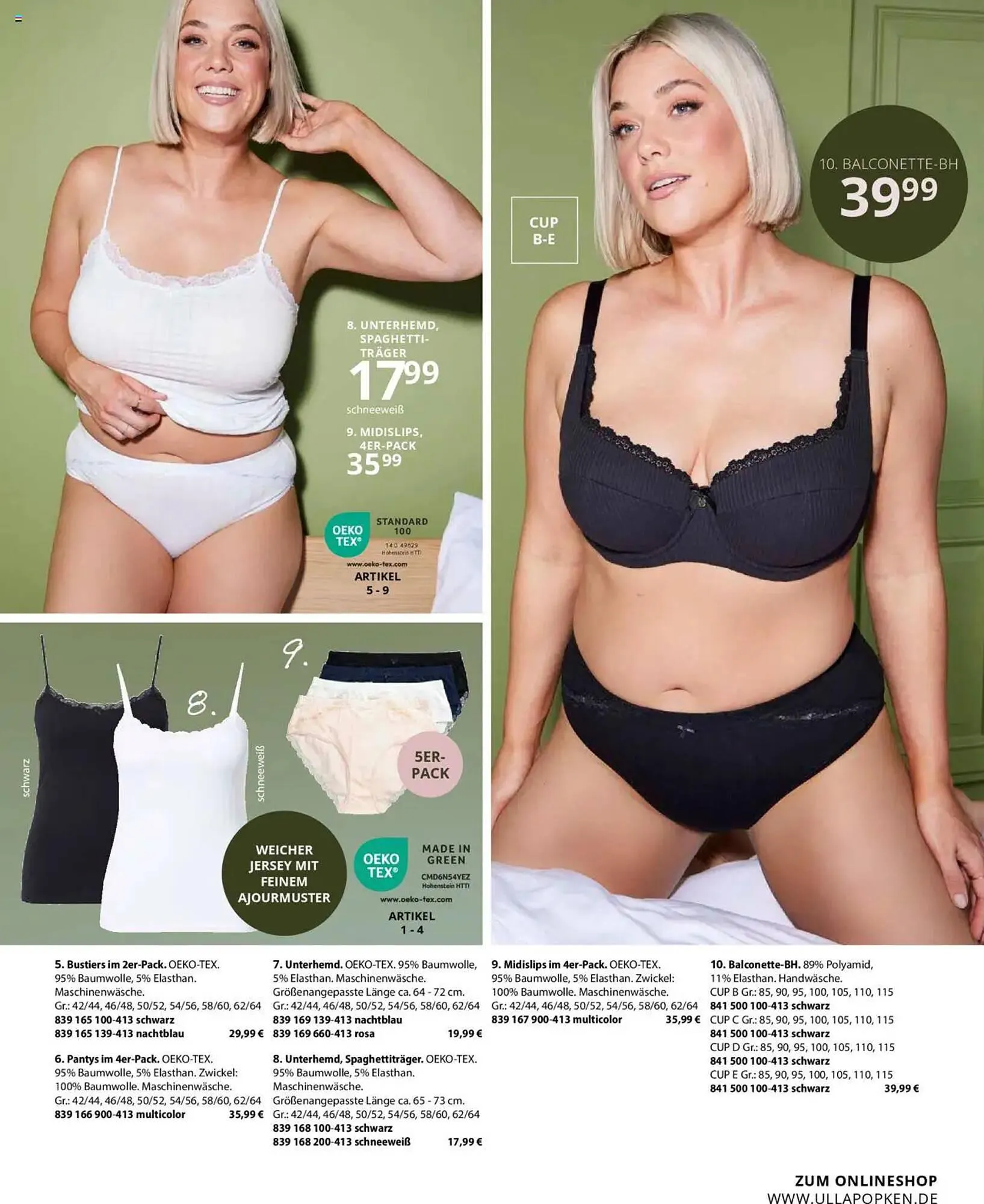 Ulla Popken Prospekt von 1. Juli bis 31. Juli 2025 - Prospekt seite 125