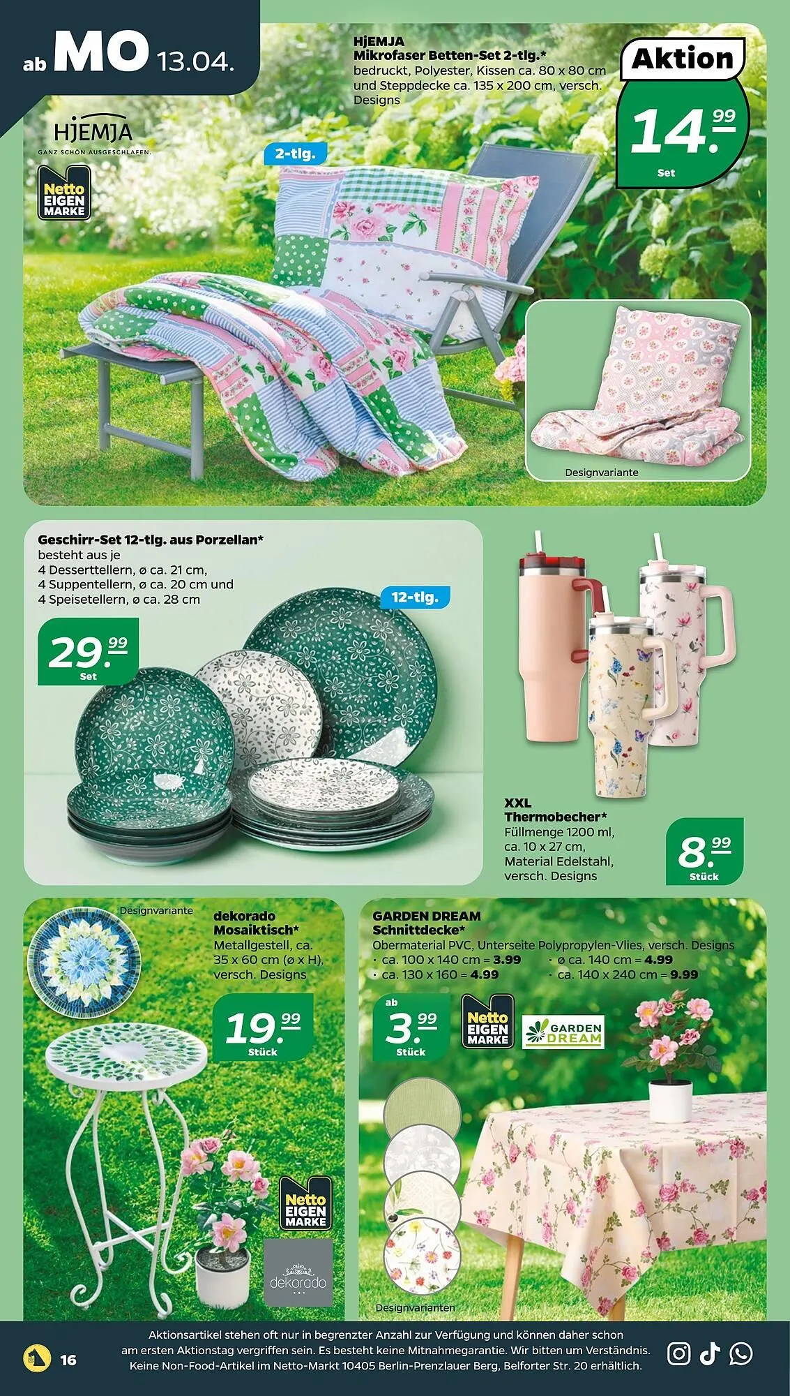 NETTO Prospekt von 13. April bis 18. April 2026 - Prospekt seite 20