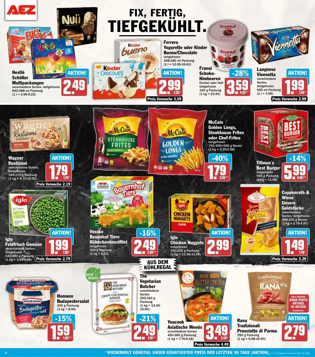 AEZ Aktueller Prospekt von 4. August bis 9. August 2025 - Prospekt seite 8