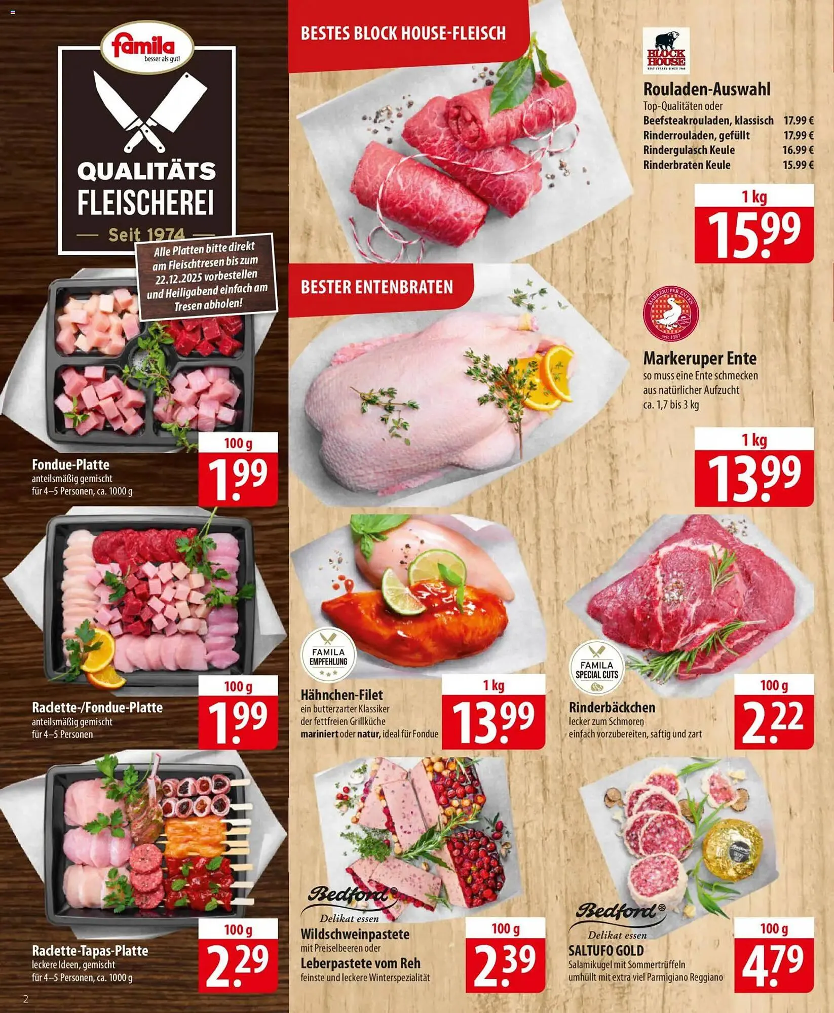 Famila Nord Ost Prospekt von 22. Dezember bis 27. Dezember 2025 - Prospekt seite 2