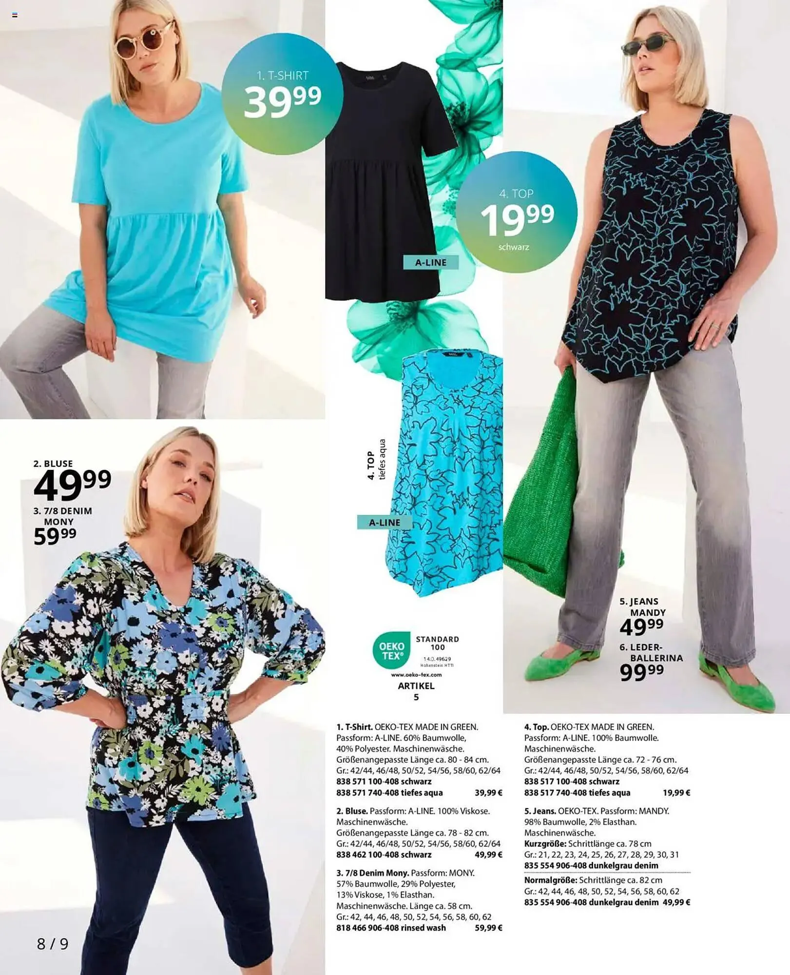 Ulla Popken Prospekt von 1. Juni bis 30. Juni 2025 - Prospekt seite 8