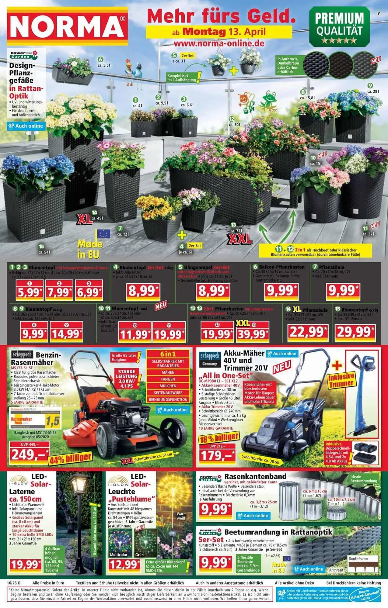 Norma Prospekt von 13. April bis 19. April 2026 - Prospekt seite 1