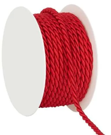 Kordel, rot, 4 mm, 10 m