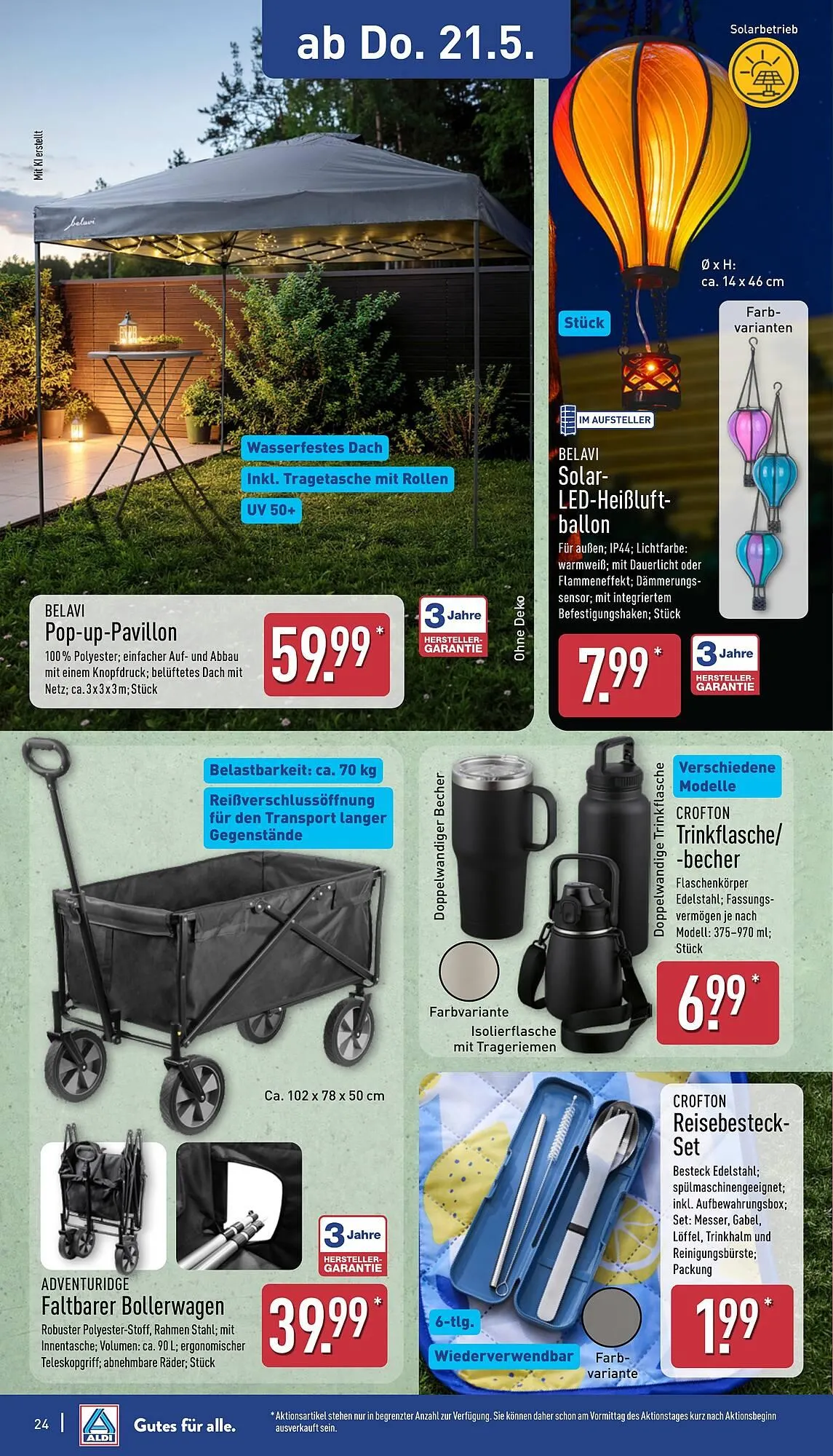 Aldi Nord Prospekt von 18. Mai bis 23. Mai 2026 - Prospekt seite 24