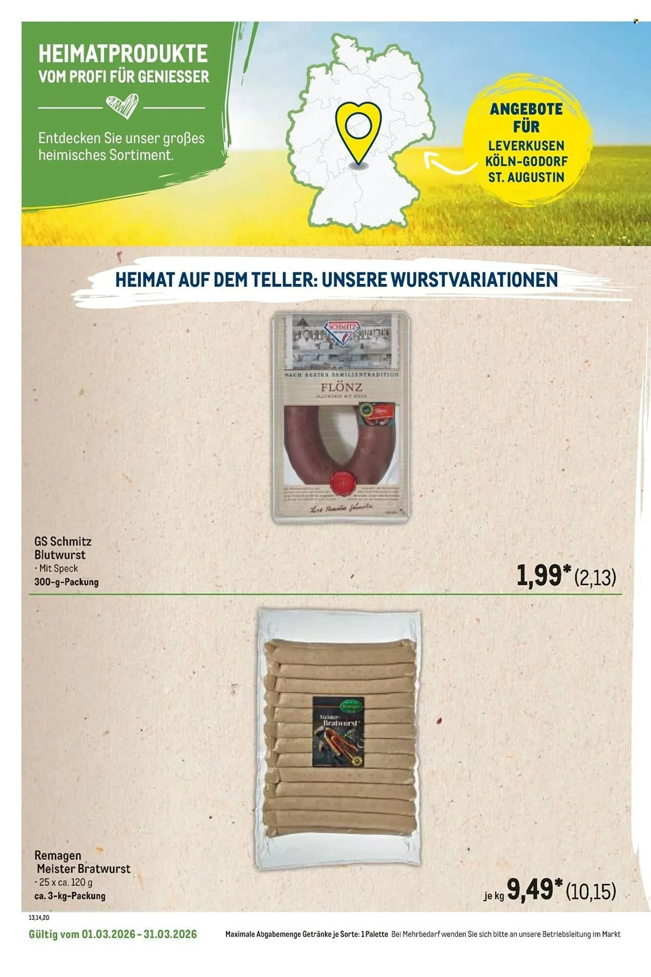 METRO Prospekt von 1. März bis 31. März 2026 - Prospekt seite 48