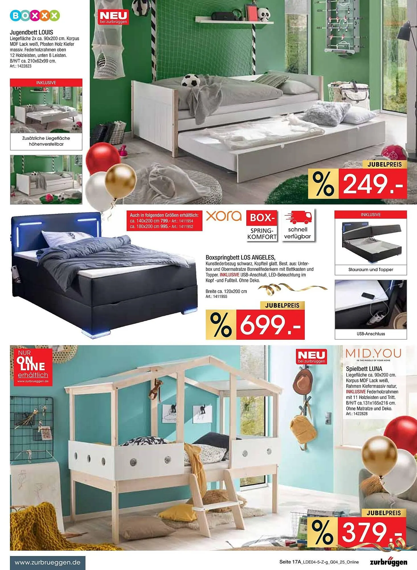 Zurbrüggen Prospekt von 12. April bis 26. April 2025 - Prospekt seite 31