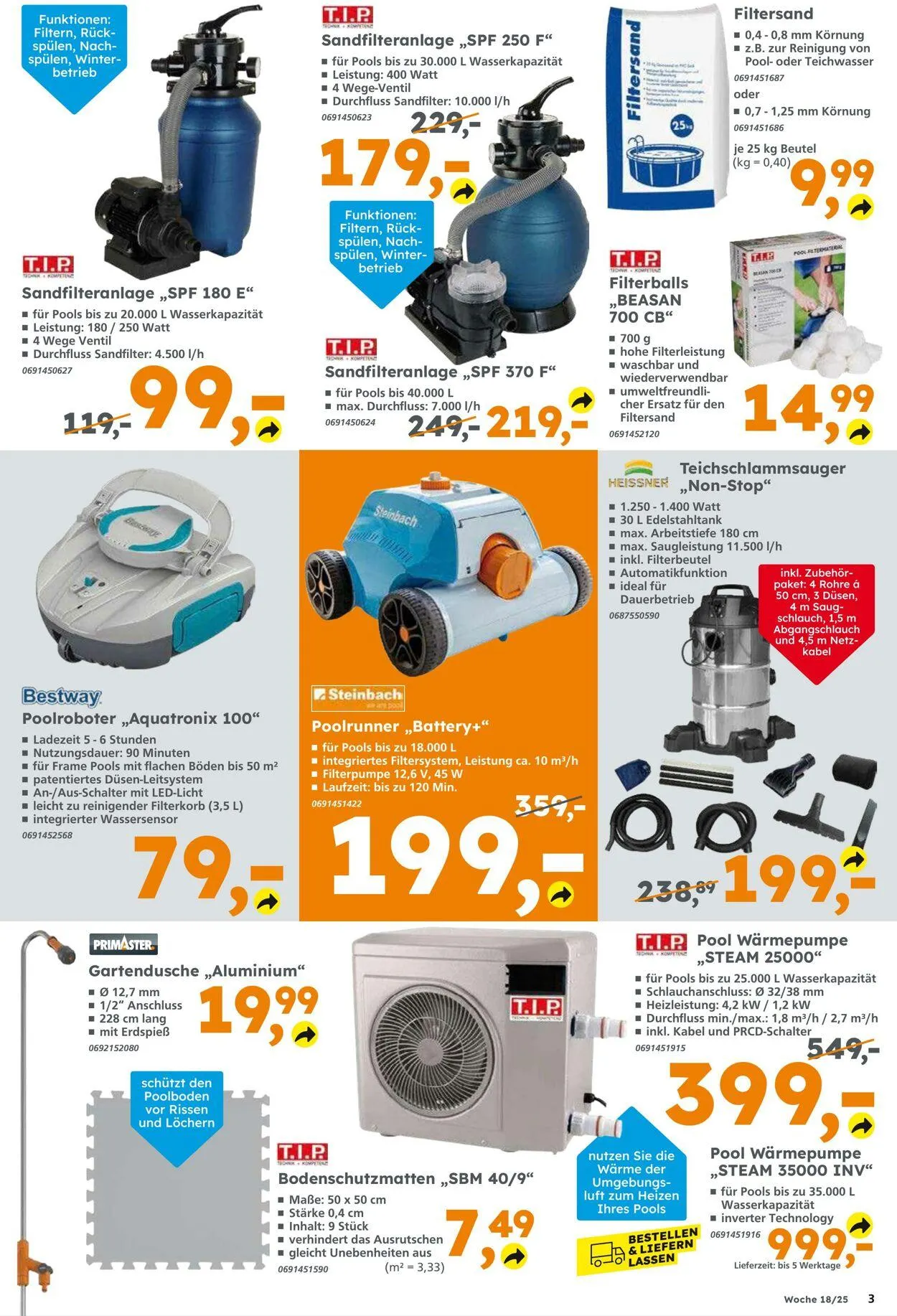 Globus Baumarkt Aktueller Prospekt von 27. April bis 3. Mai 2025 - Prospekt seite 3