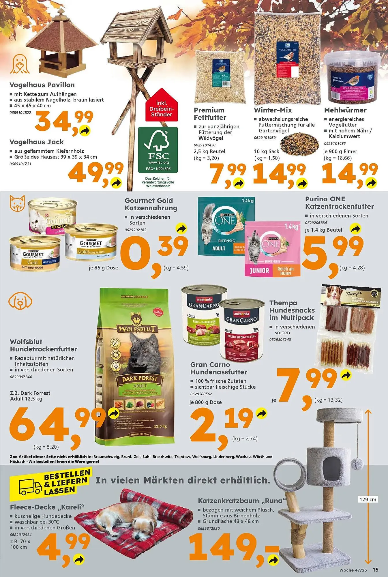 Globus Baumarkt Prospekt von 16. November bis 22. November 2025 - Prospekt seite 15