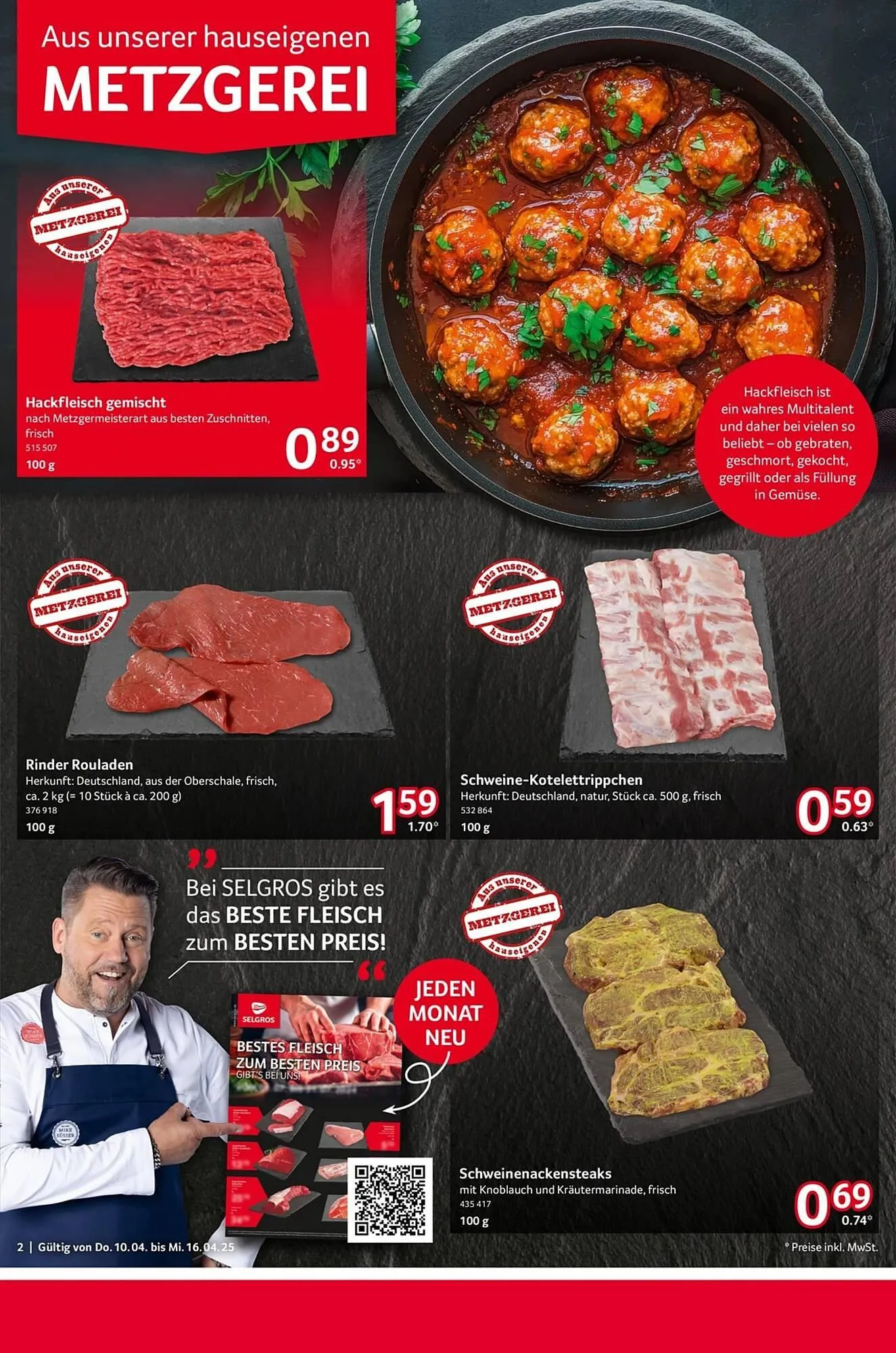 Selgros Prospekt von 10. April bis 17. April 2025 - Prospekt seite 2