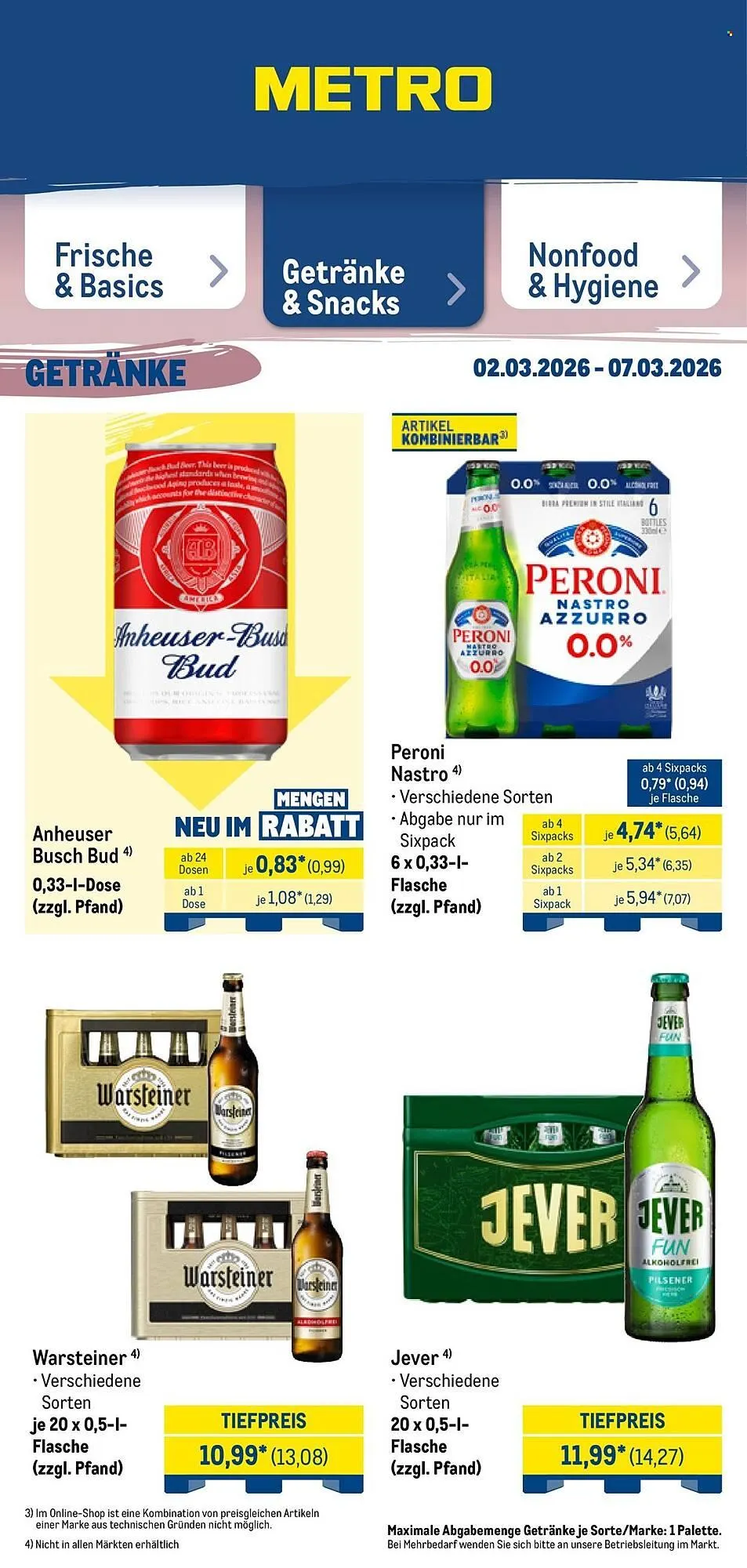 METRO Prospekt von 2. März bis 7. März 2026 - Prospekt seite 31