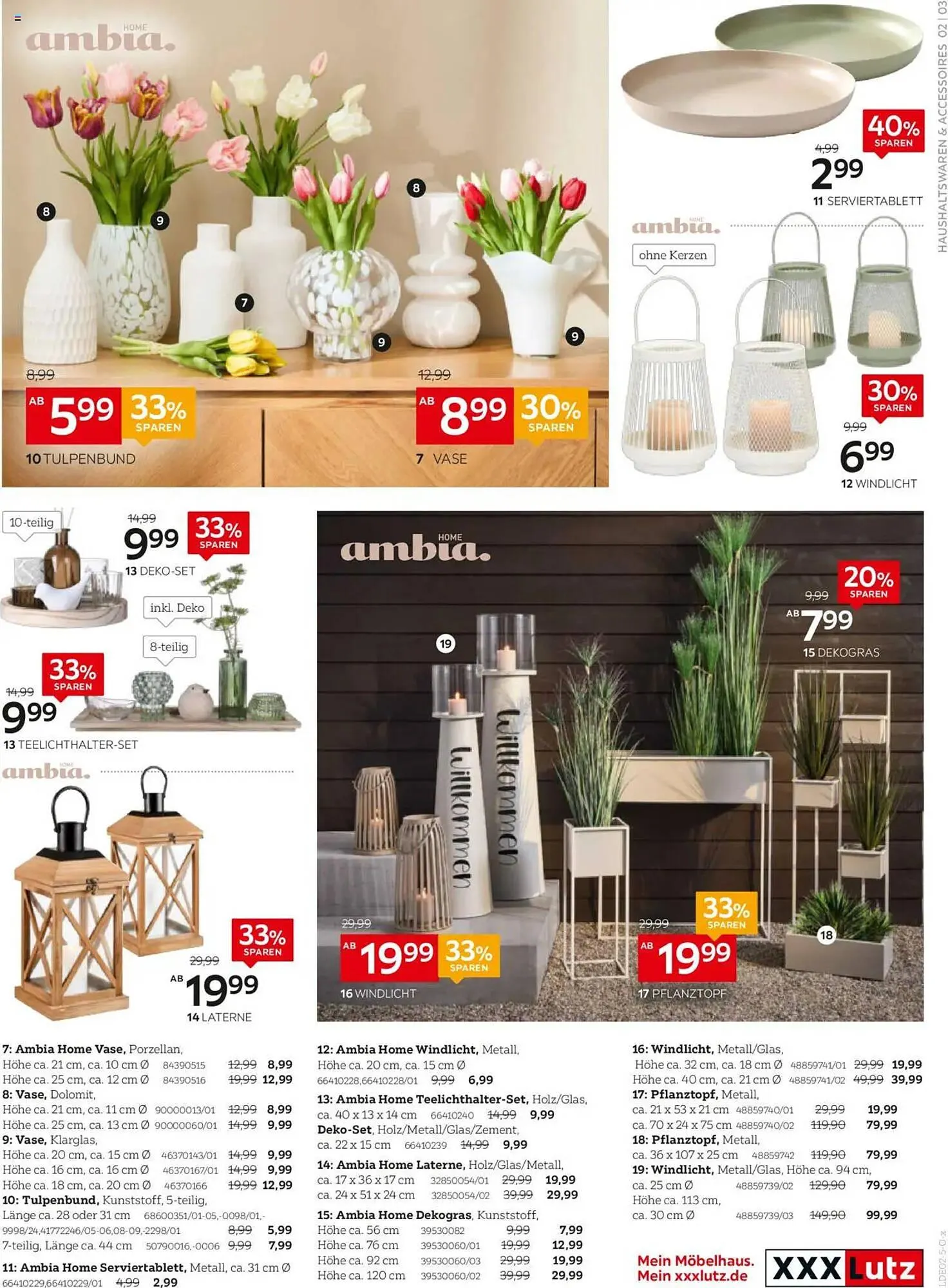 XXXLutz Prospekt von 20. Februar bis 15. März 2025 - Prospekt seite 7