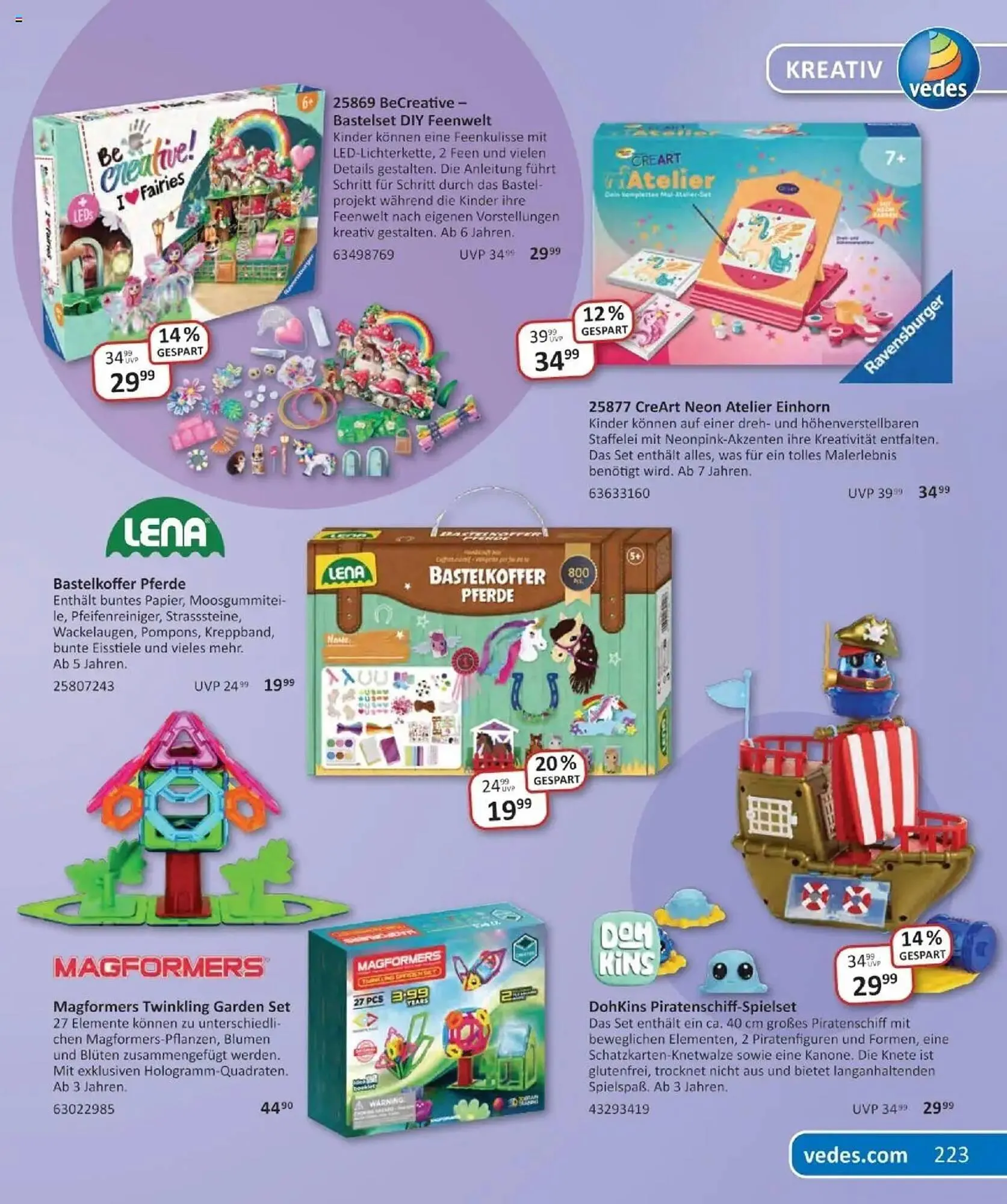 Vedes Prospekt von 29. September bis 6. Januar 2026 - Prospekt seite 223