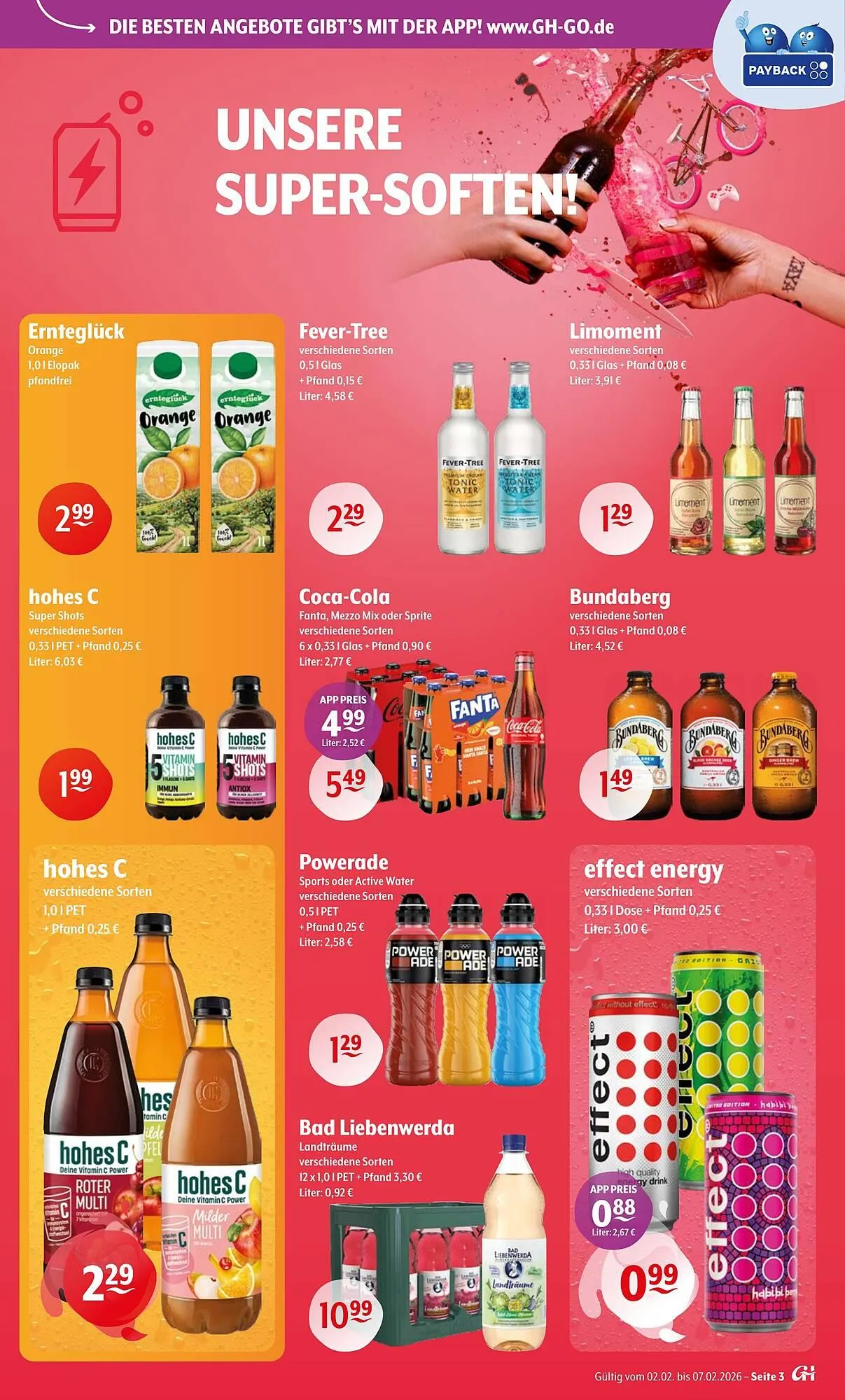 Getränke Hoffmann Prospekt von 2. Februar bis 7. Februar 2026 - Prospekt seite 3